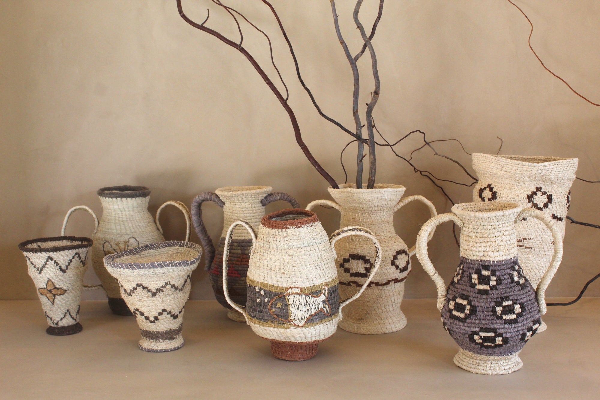 SCULPTURAL VASES