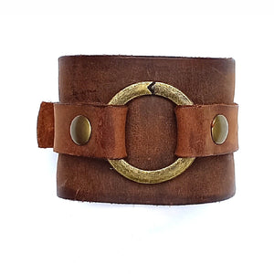 BLACK FRIDAY UP TO 40%OFF  | Tanned Leather Bracelet #003