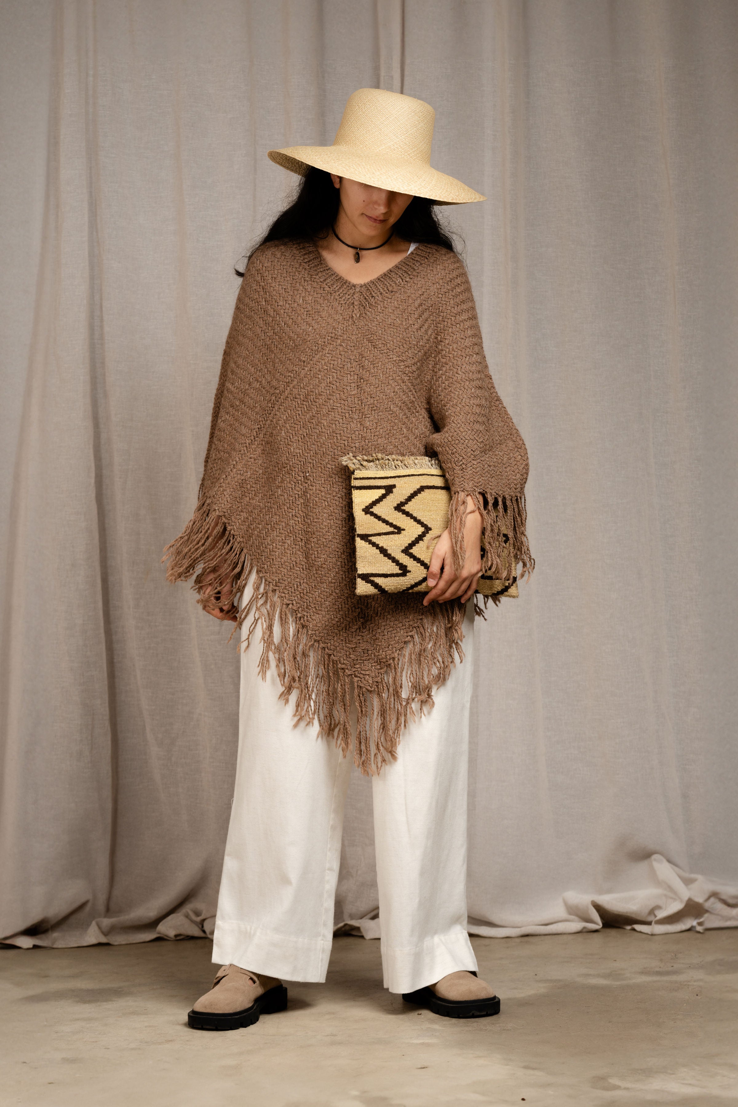 Hand Loomed Poncho