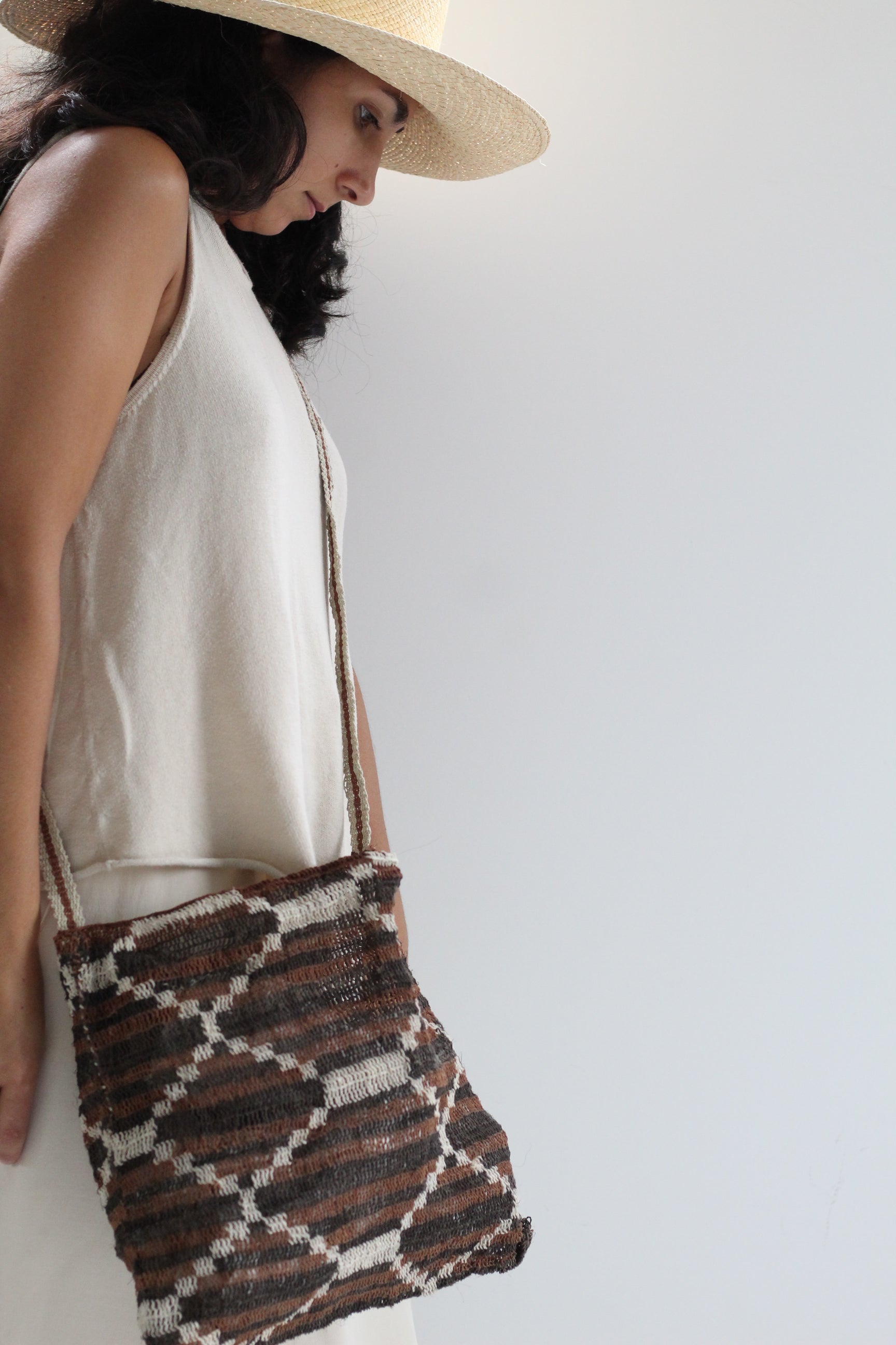 BLACK FRIDAY UP TO 40%OFF | Hand woven Tierra bag #0273