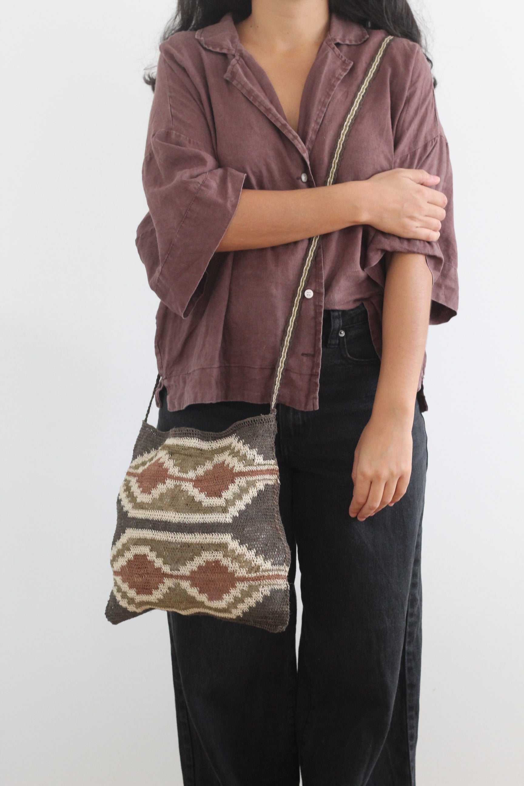 Hand woven Tierra Bag 