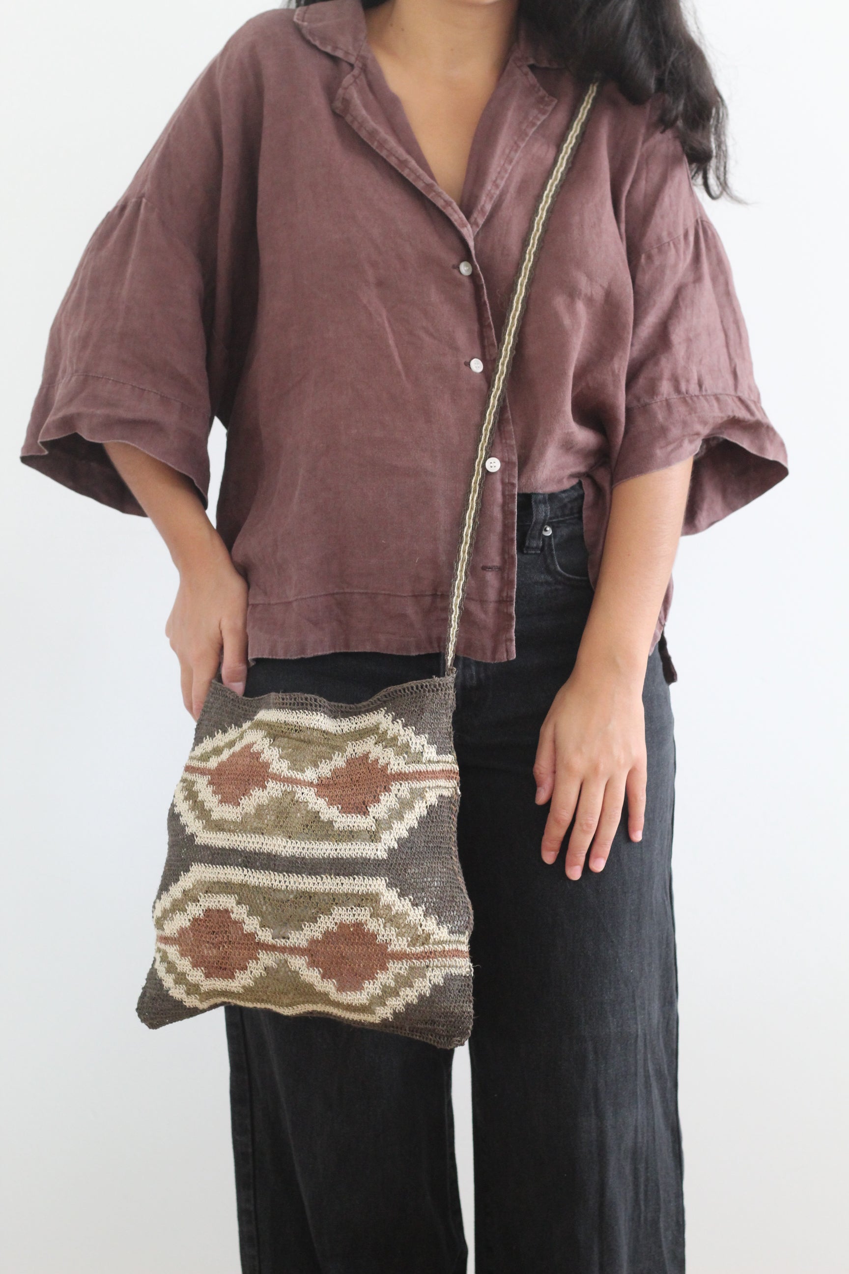 Hand woven Tierra Bag 