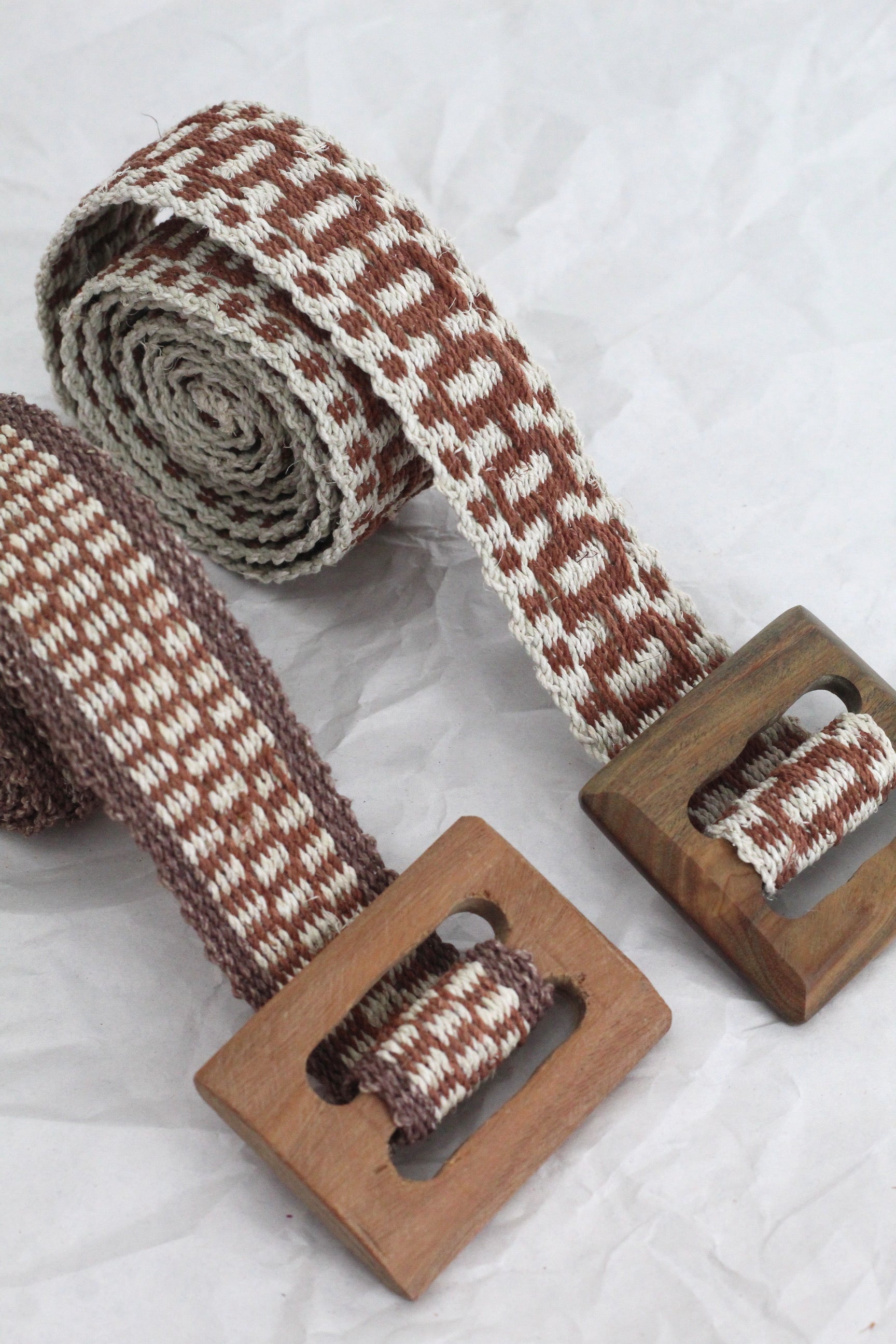 Belt #0216, chaguar fibre by Wichi artisans, Argentina