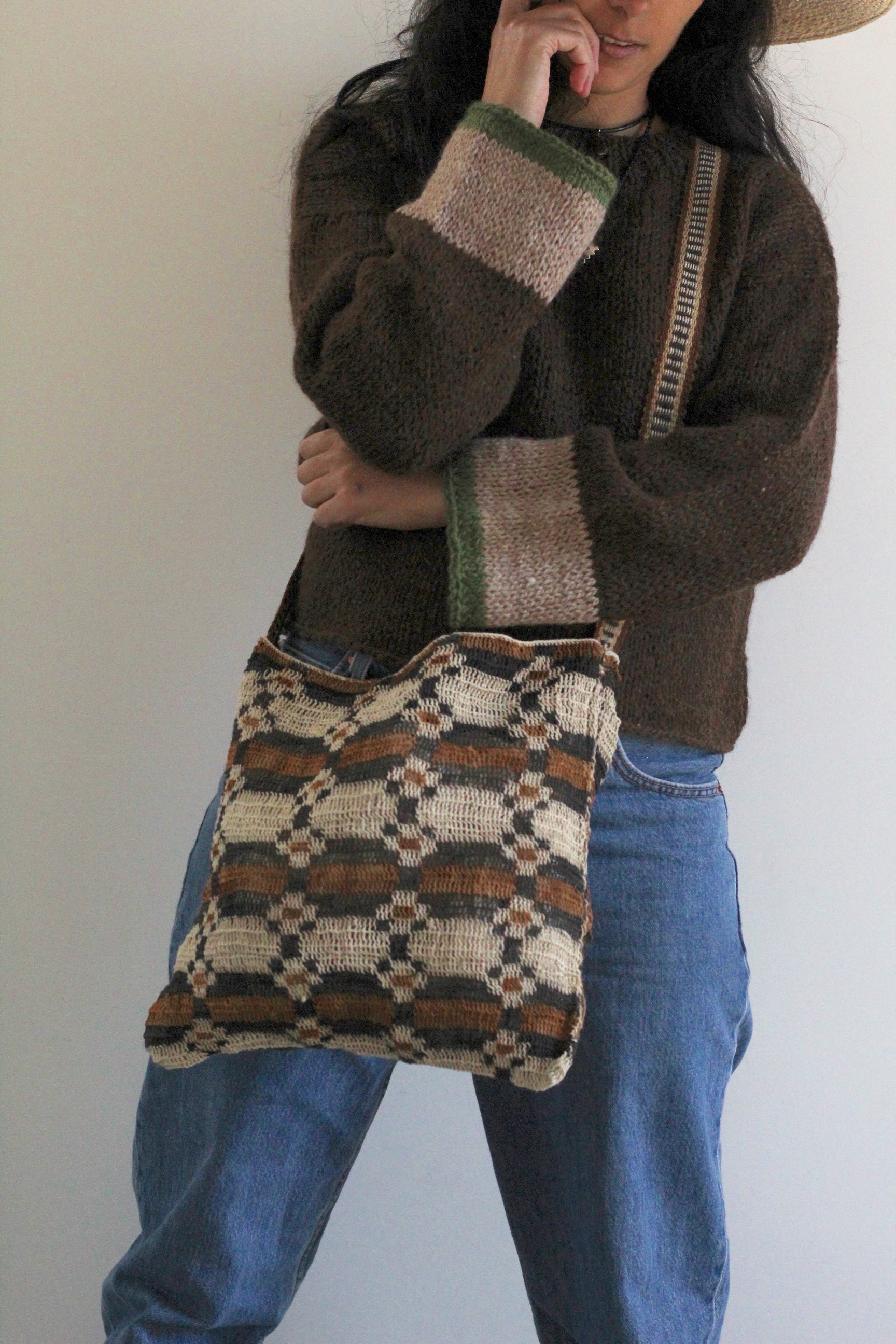 Hand woven Tierra Bag #0231