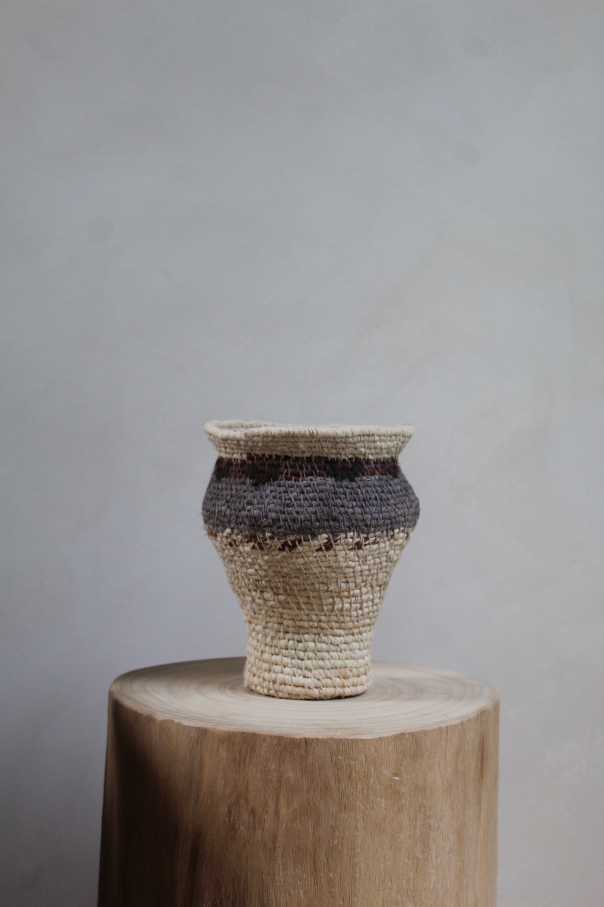 Woven Sculptural Vase 