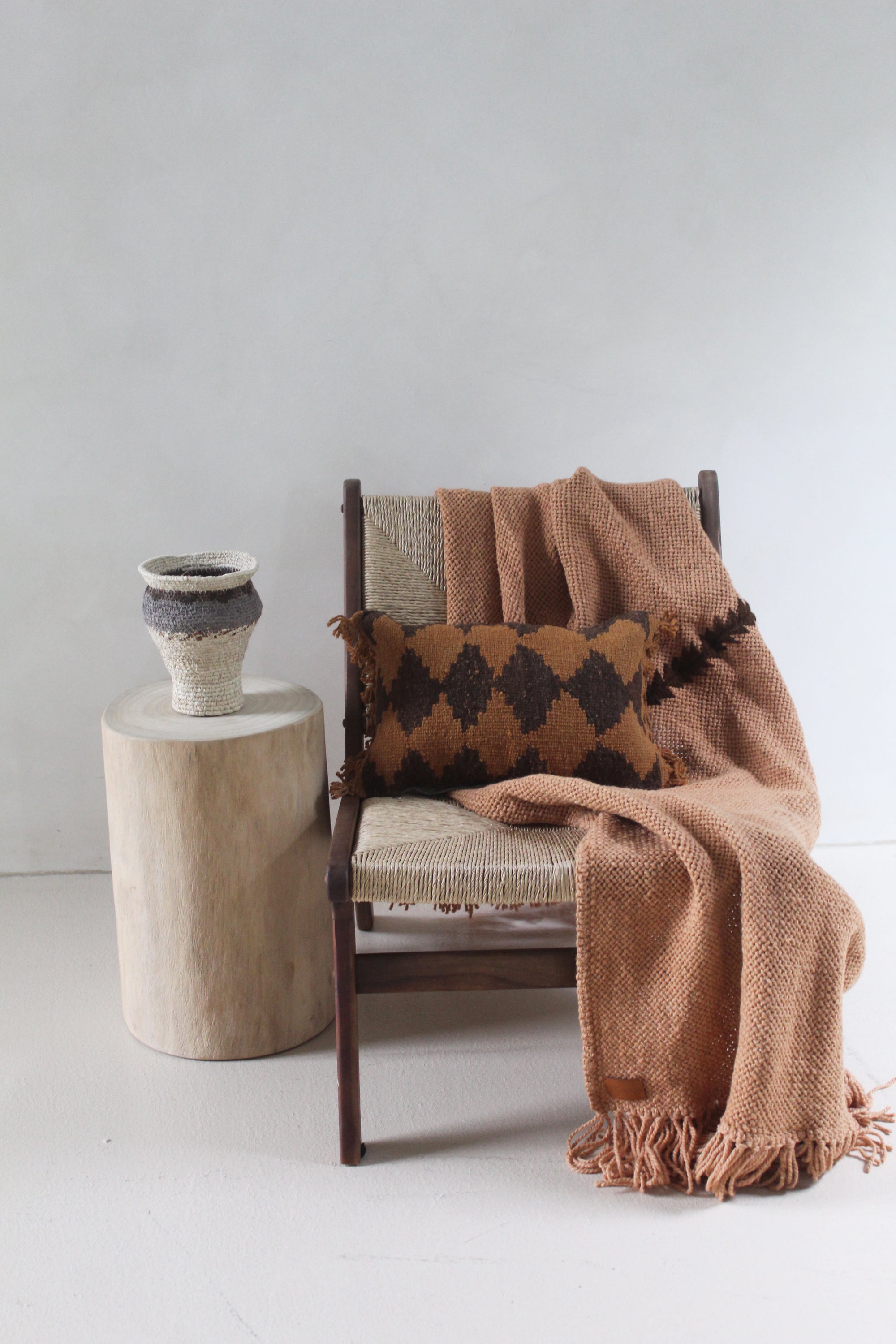 Woven Sculptural Vase 