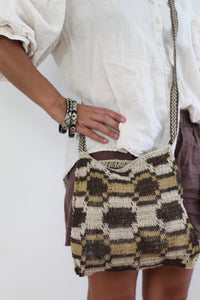 Hand woven Tierra bag #0287