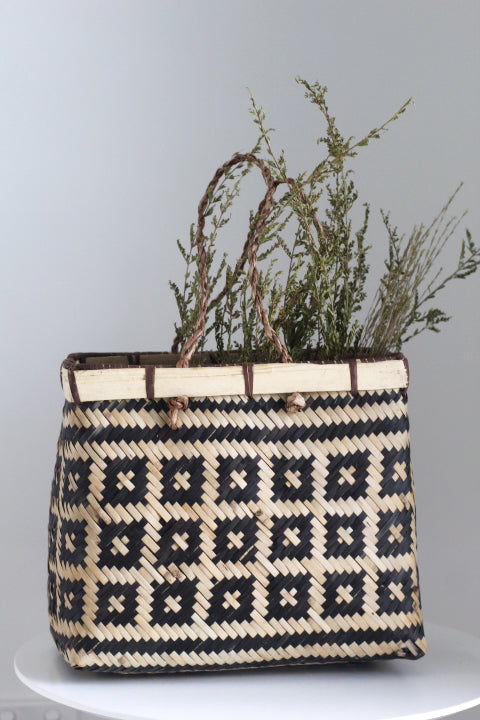 Hand woven Selva Basket 