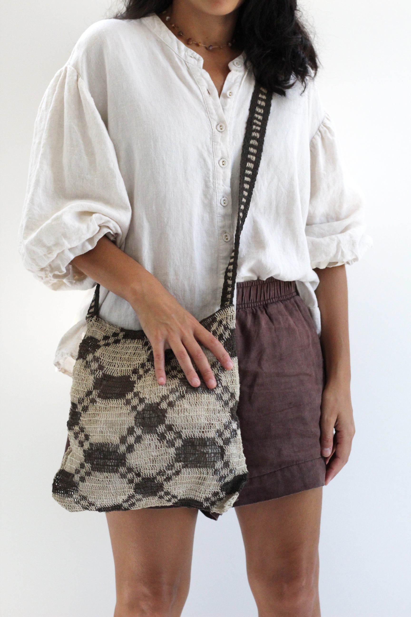 Hand woven Tierra Bag 