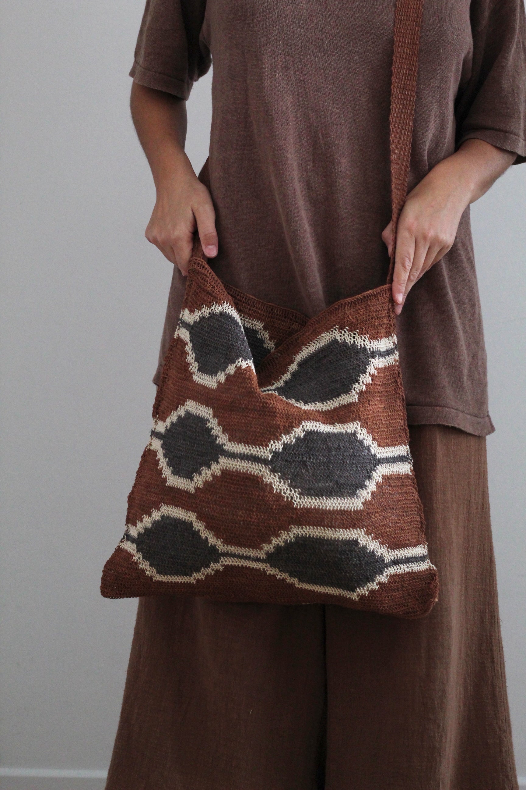 Hand woven Oversized Bag #053