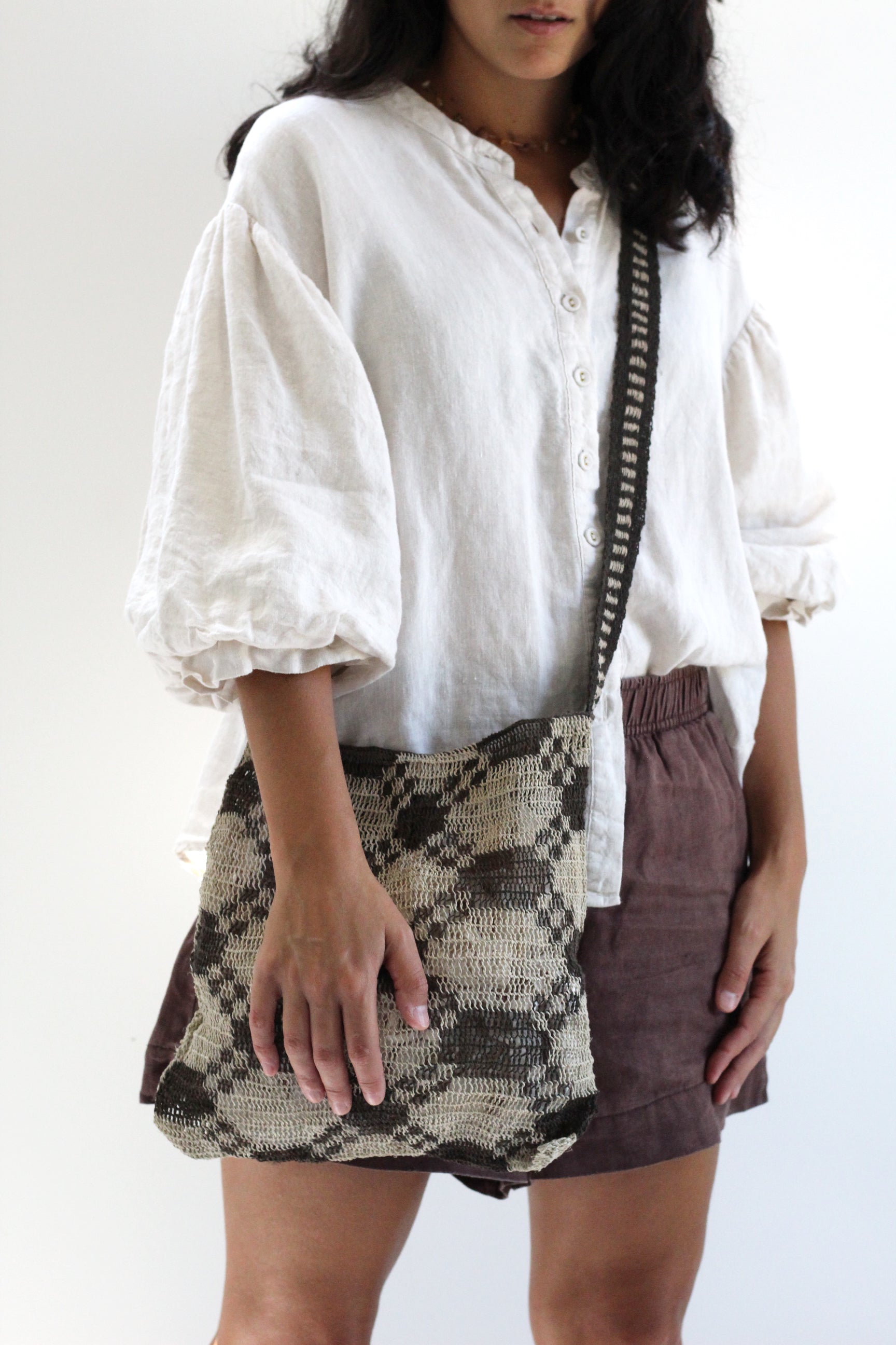 Hand woven Tierra Bag 