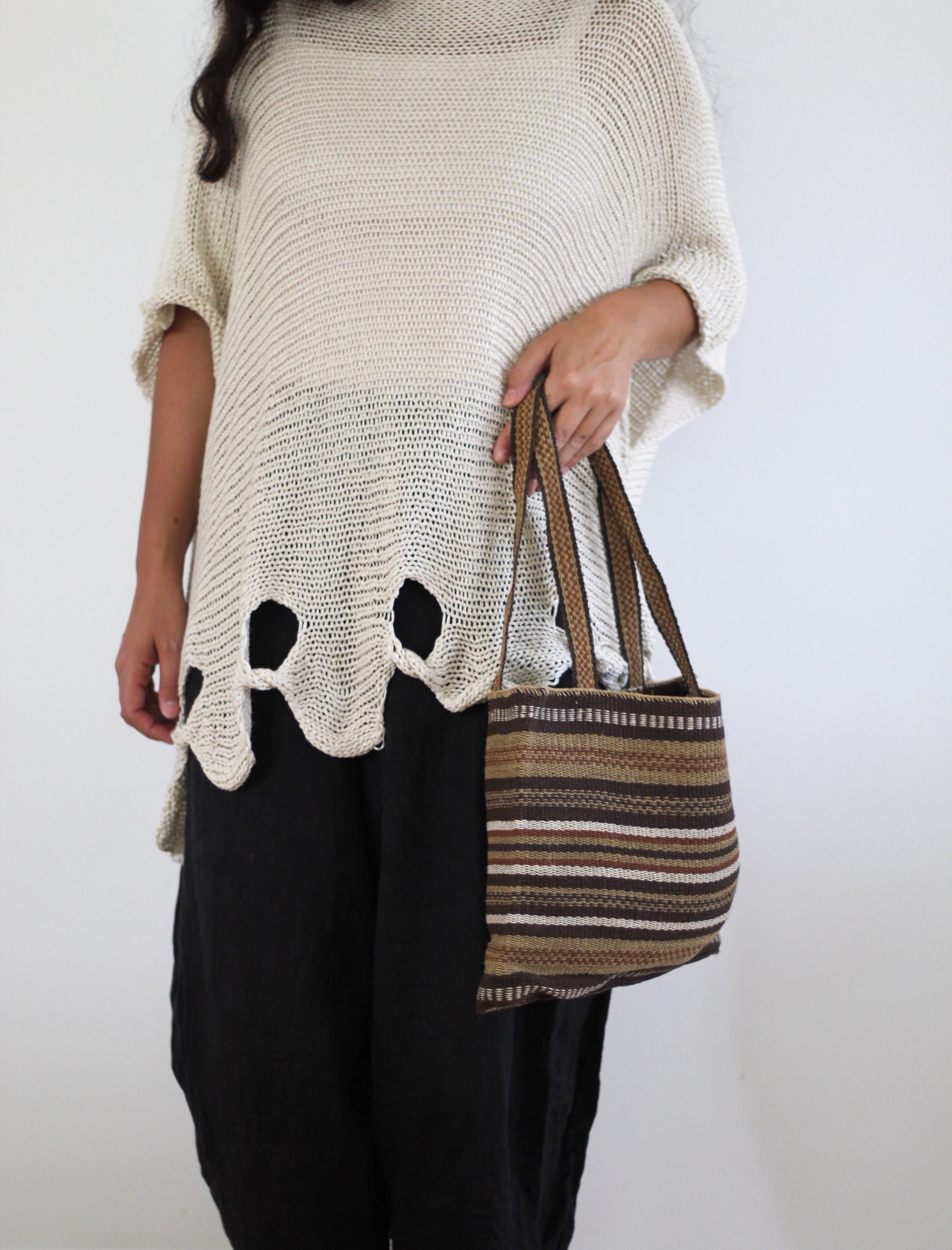 Hand woven Tierra Bag  #0357