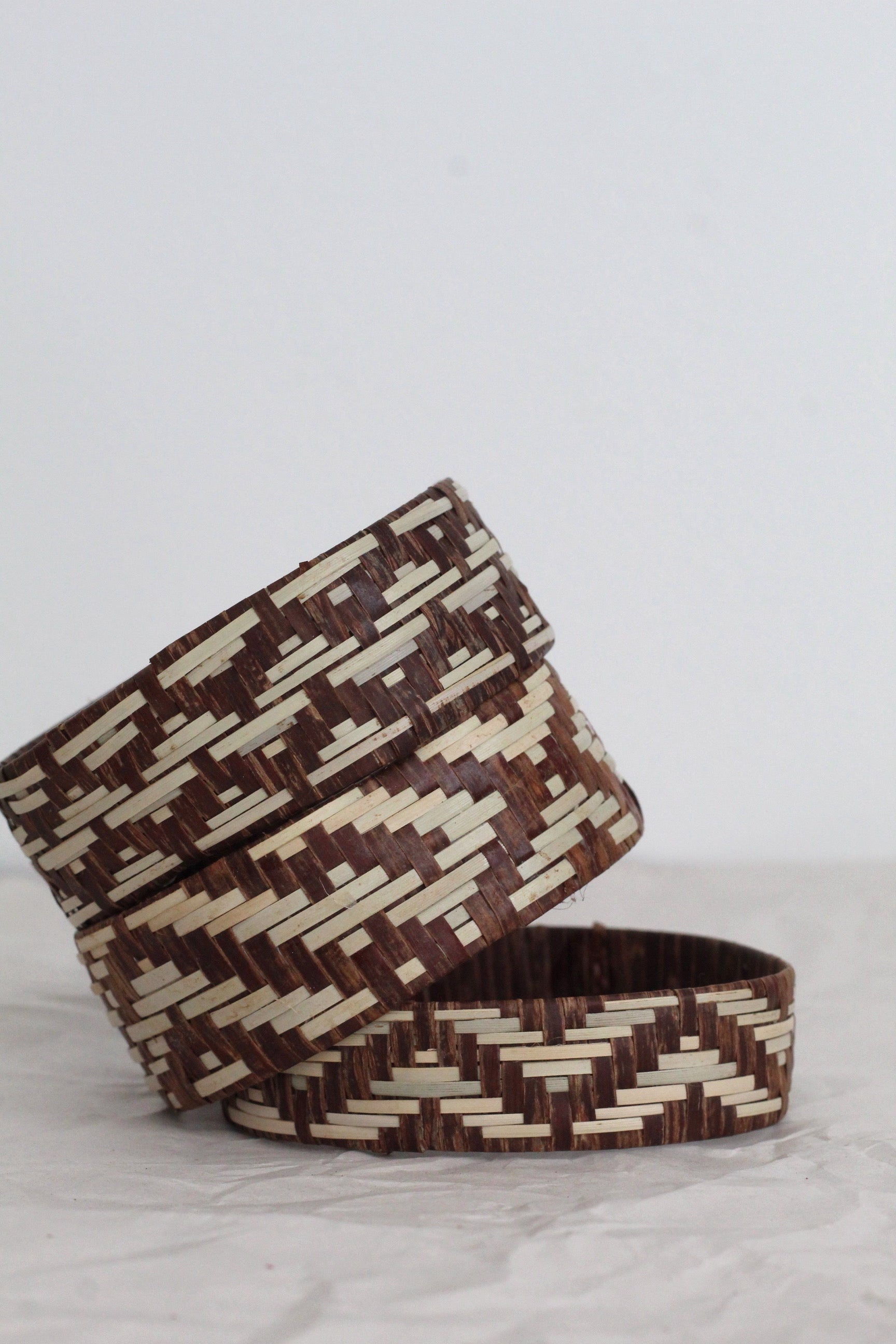 Selva Bangle Bracelet #017, handcrafted plant fibre, Argentinian jungle
