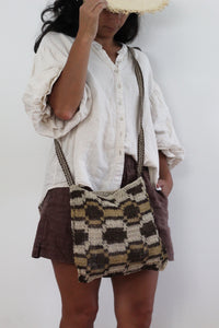 Hand woven Tierra bag #0287