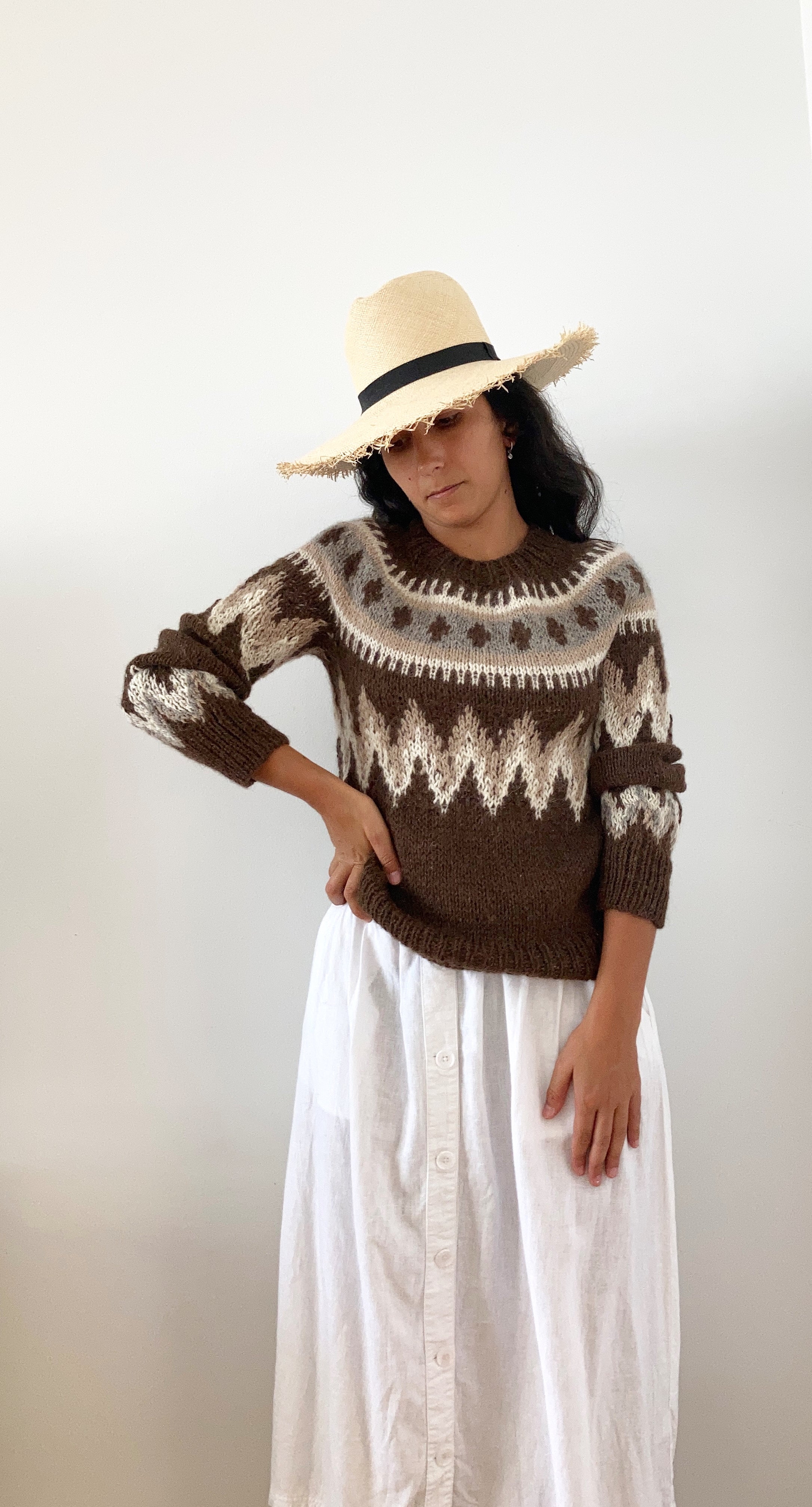 Hand Knitted Sofia Sweater