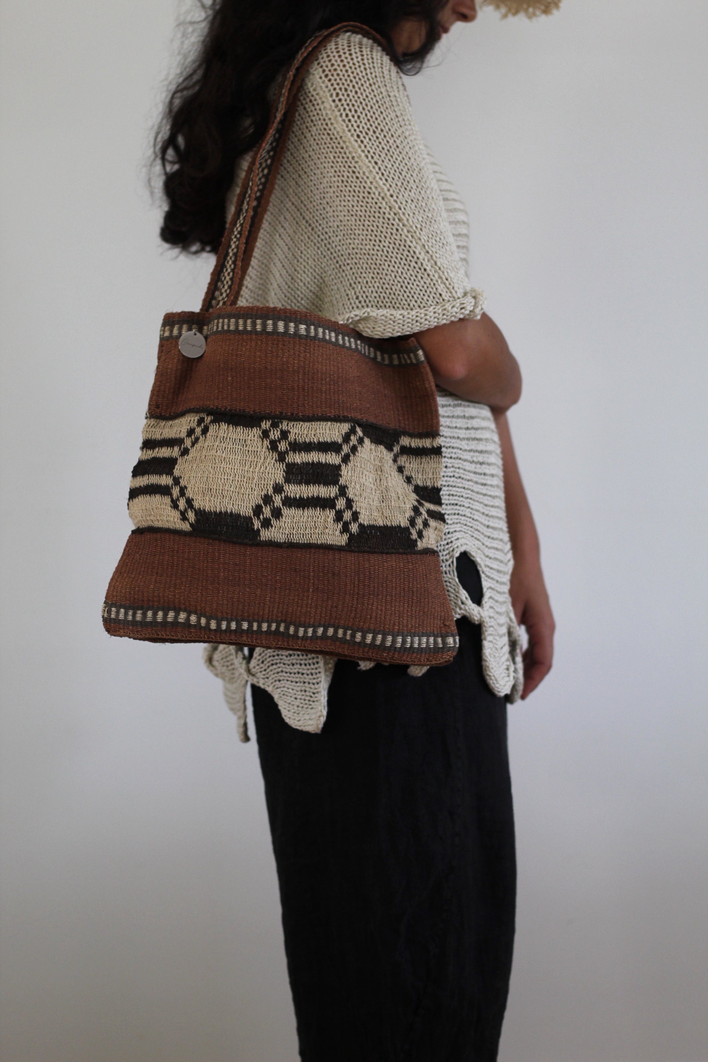 BLACK FRIDAY 25% OFF | Hand woven Tierra Bag #0353