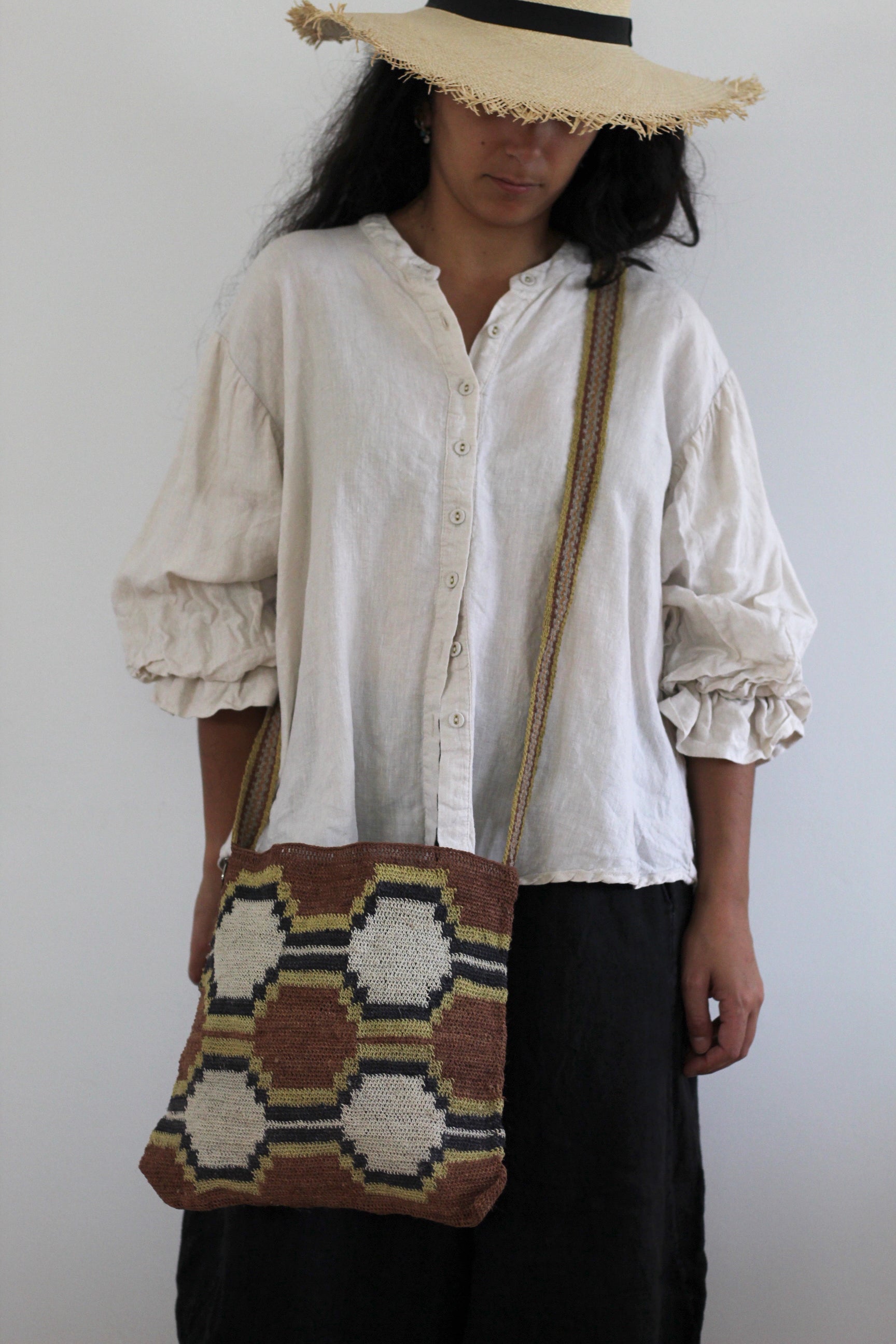 BLACK FRIDAY 25% OFF | Hand woven Tierra Bag #0362