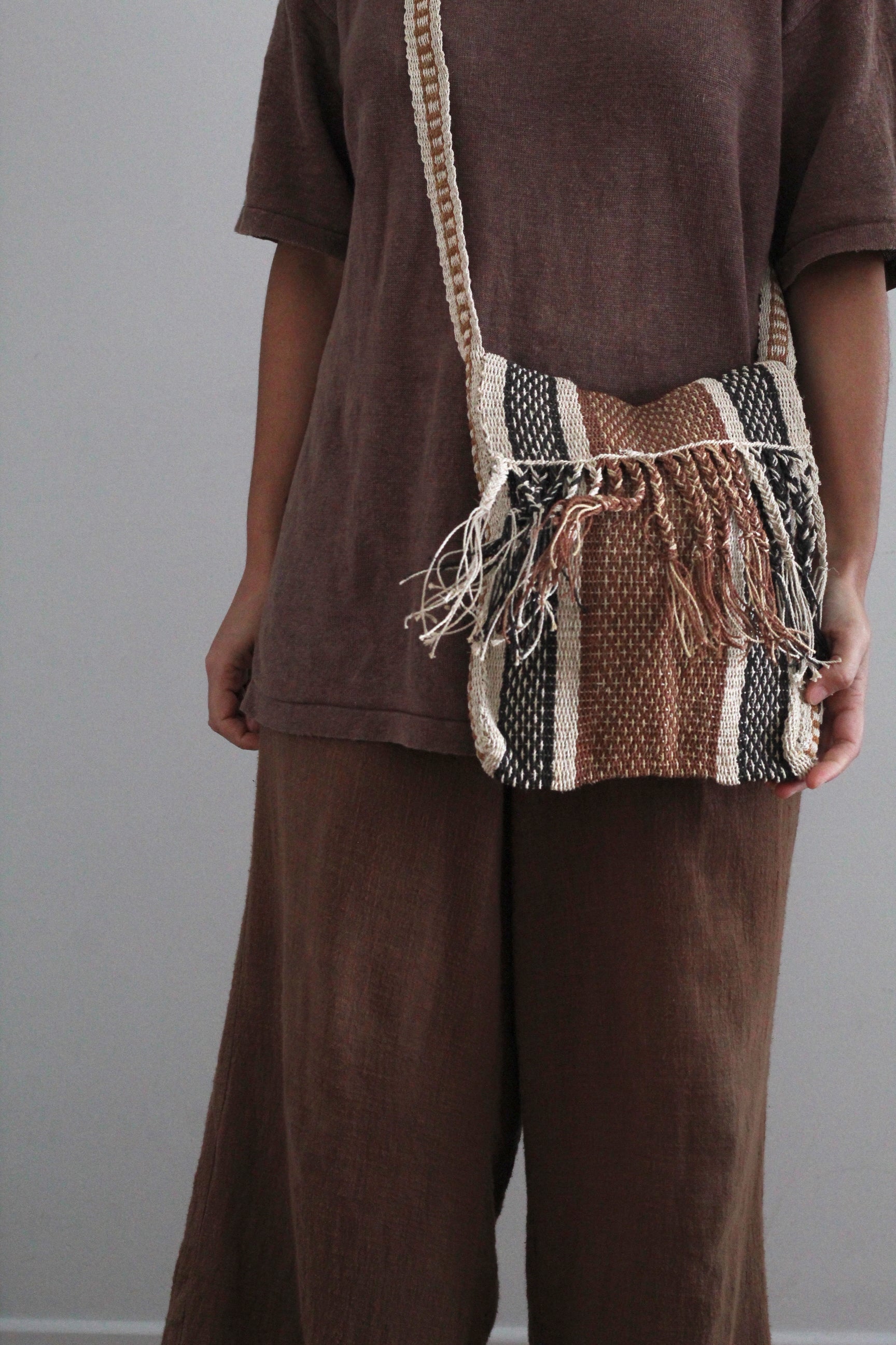 Hand woven Tierra Bag #0345
