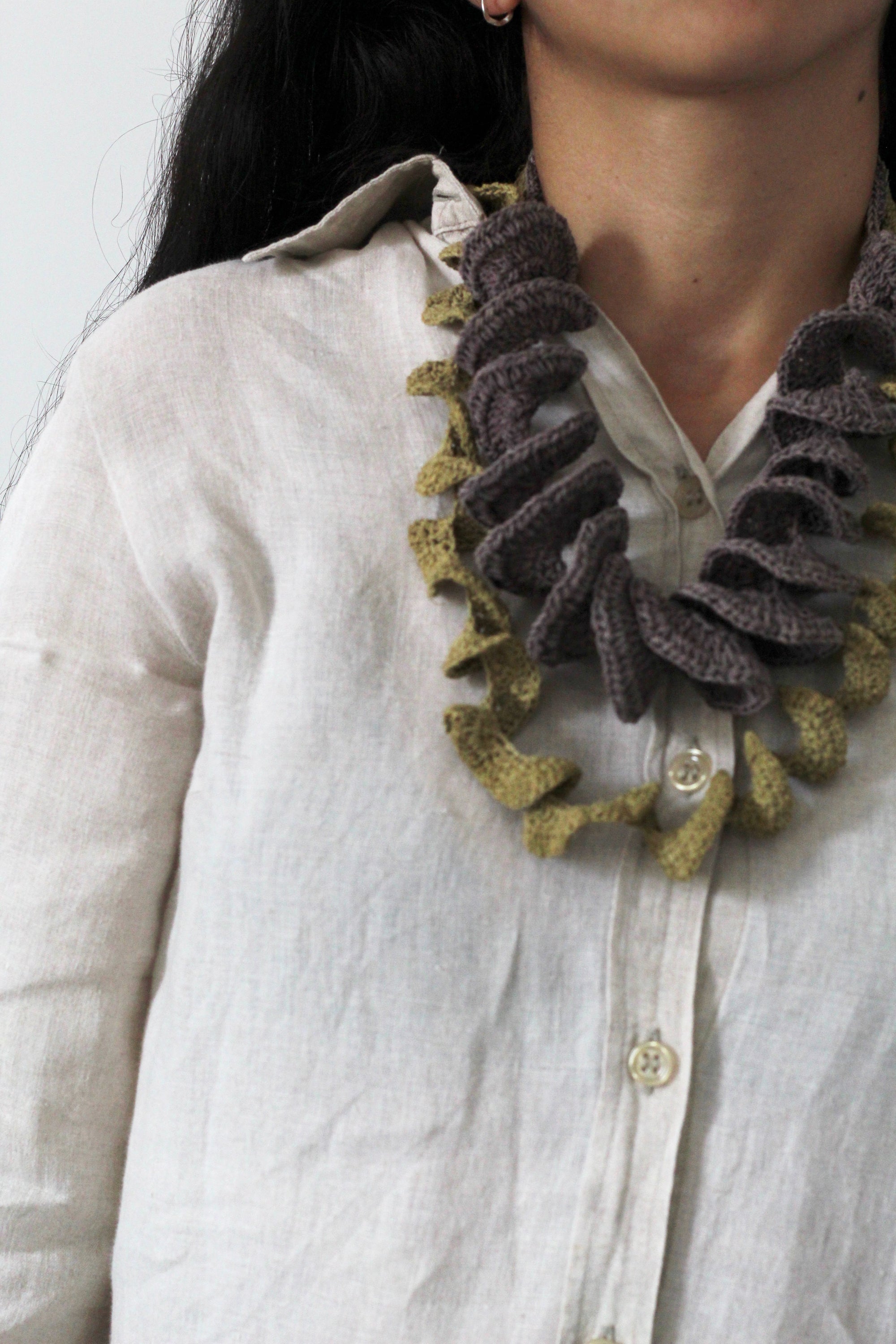 woven necklace