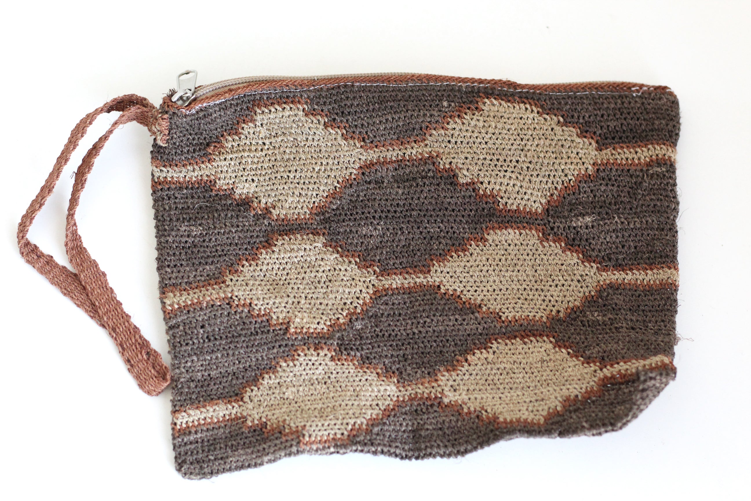 Hand woven Monte Clutch #055