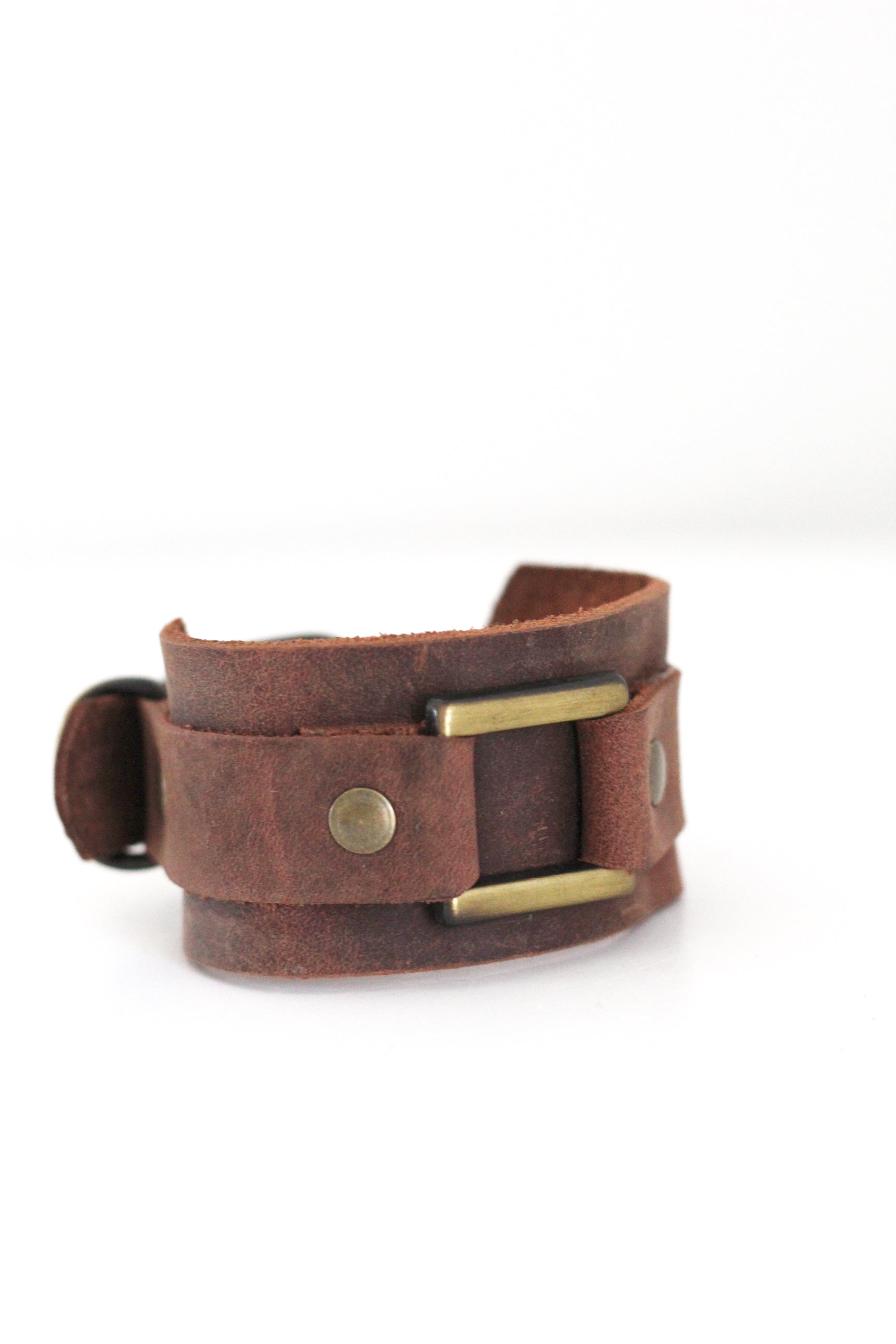 BLACK FRIDAY UP TO 40%OFF | Tanned Leather Bracelet #002