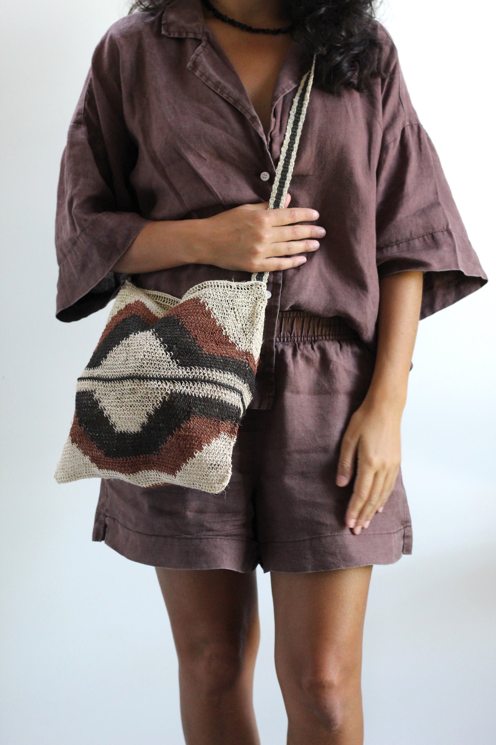 Hand woven Tierra Bag 