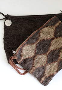 Hand woven Monte Clutch #055