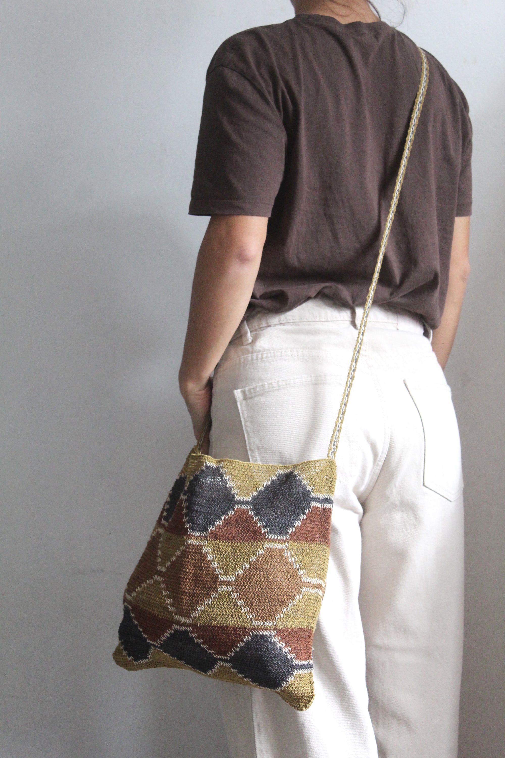 Hand woven Tierra Bag 