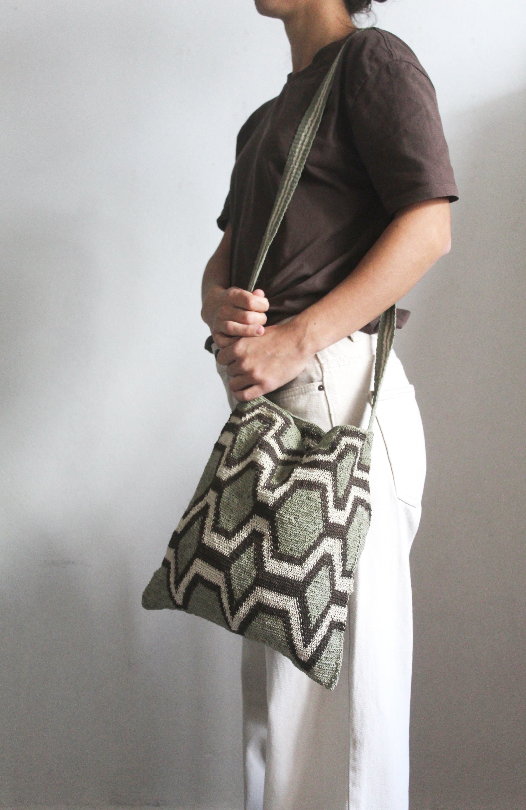 Hand woven Tierra Bag 