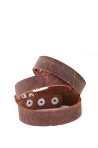 BLACK FRIDAY UP TO 40%OFF | Tanned Leather Bracelet #004