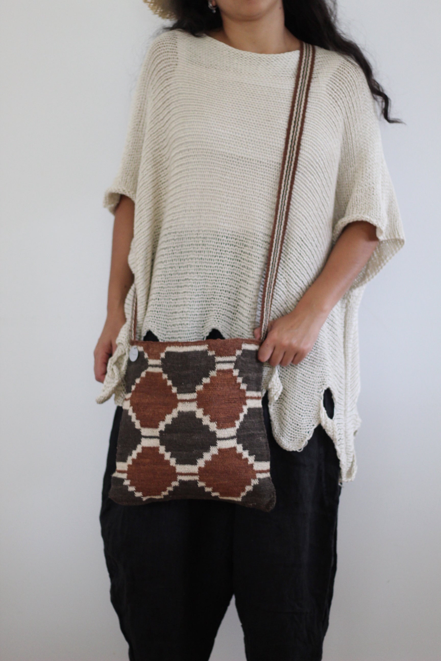 Hand woven Tierra Bag  #0351