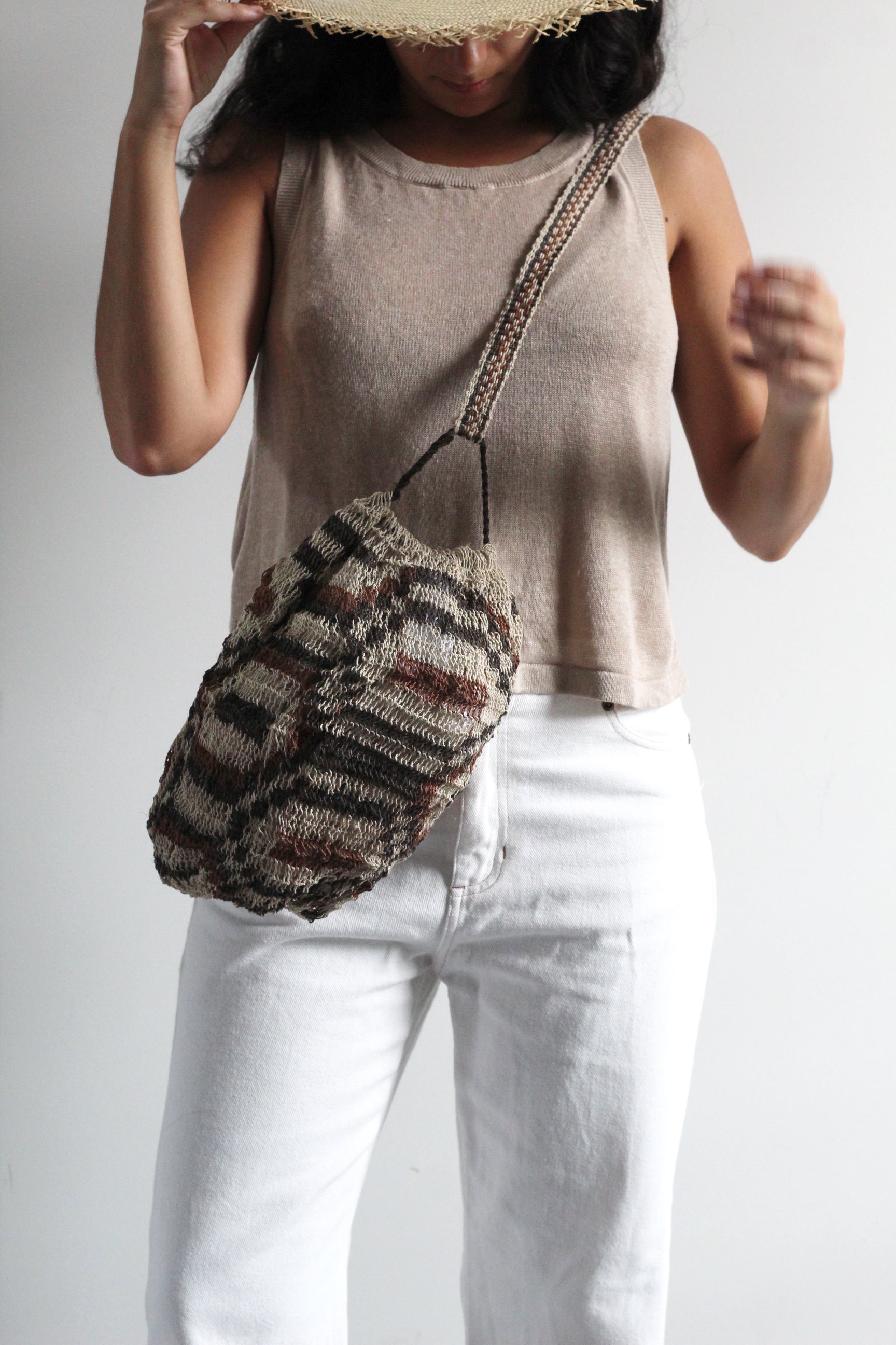 Hand woven Sling Bag