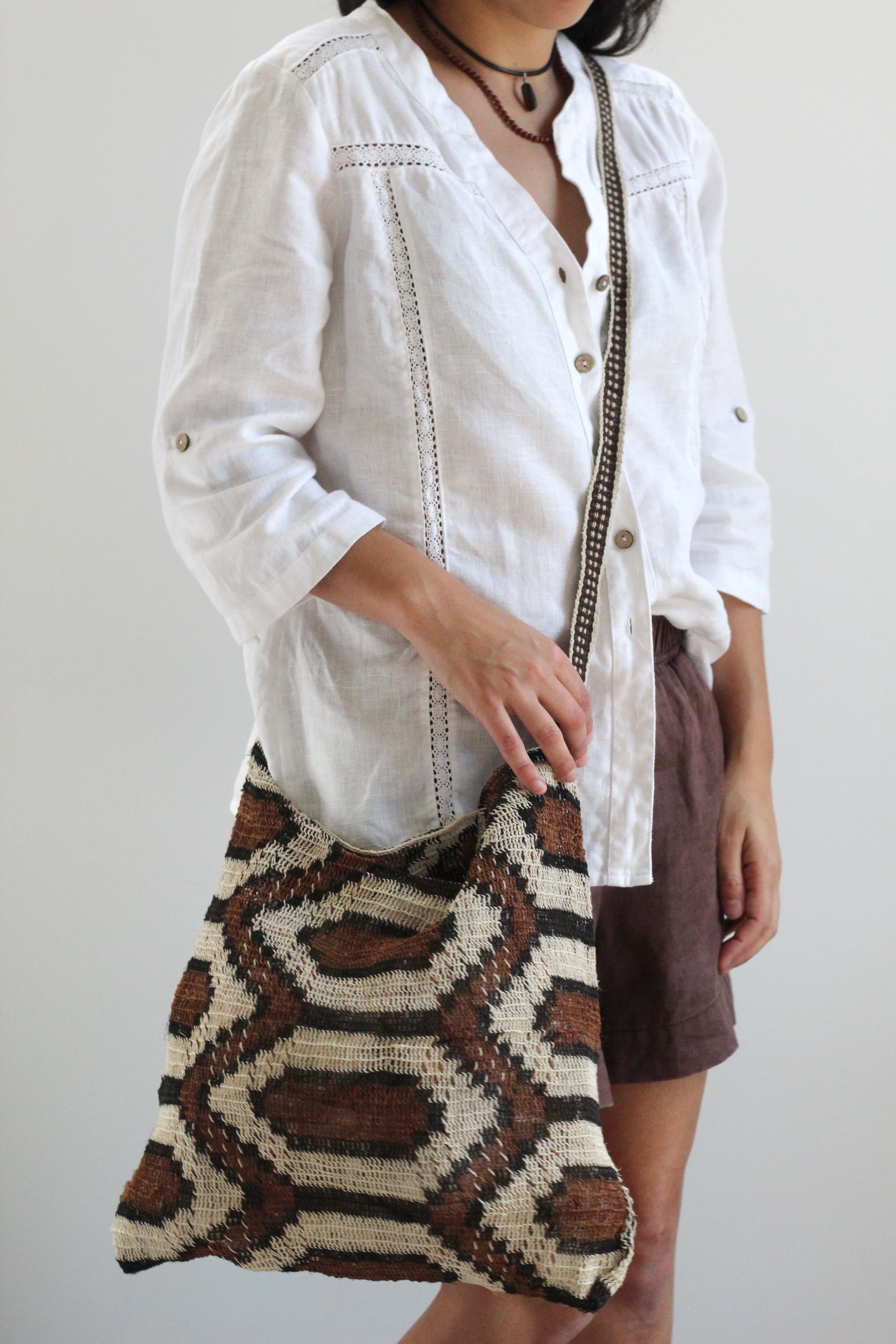 Hand woven Oversized Bag #036