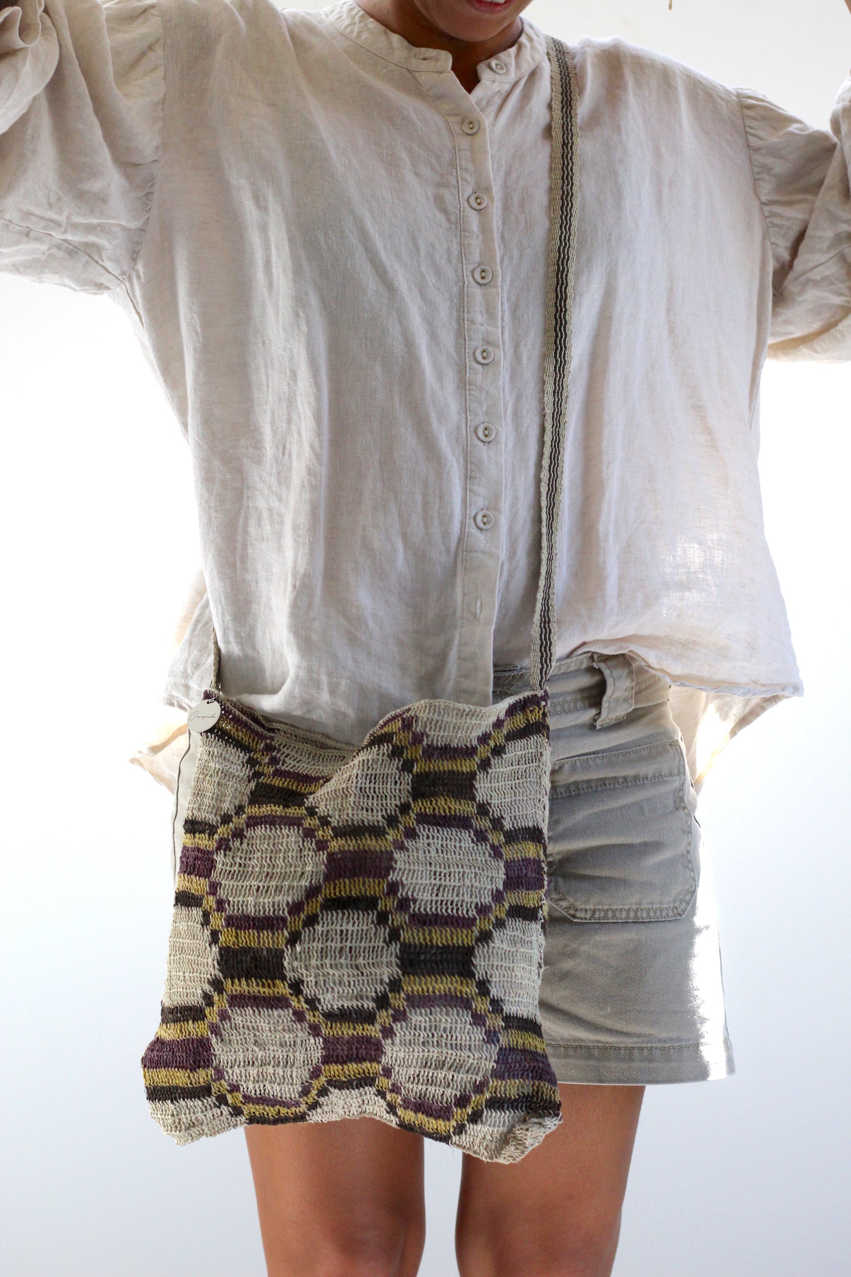Hand woven Tierra Bag 