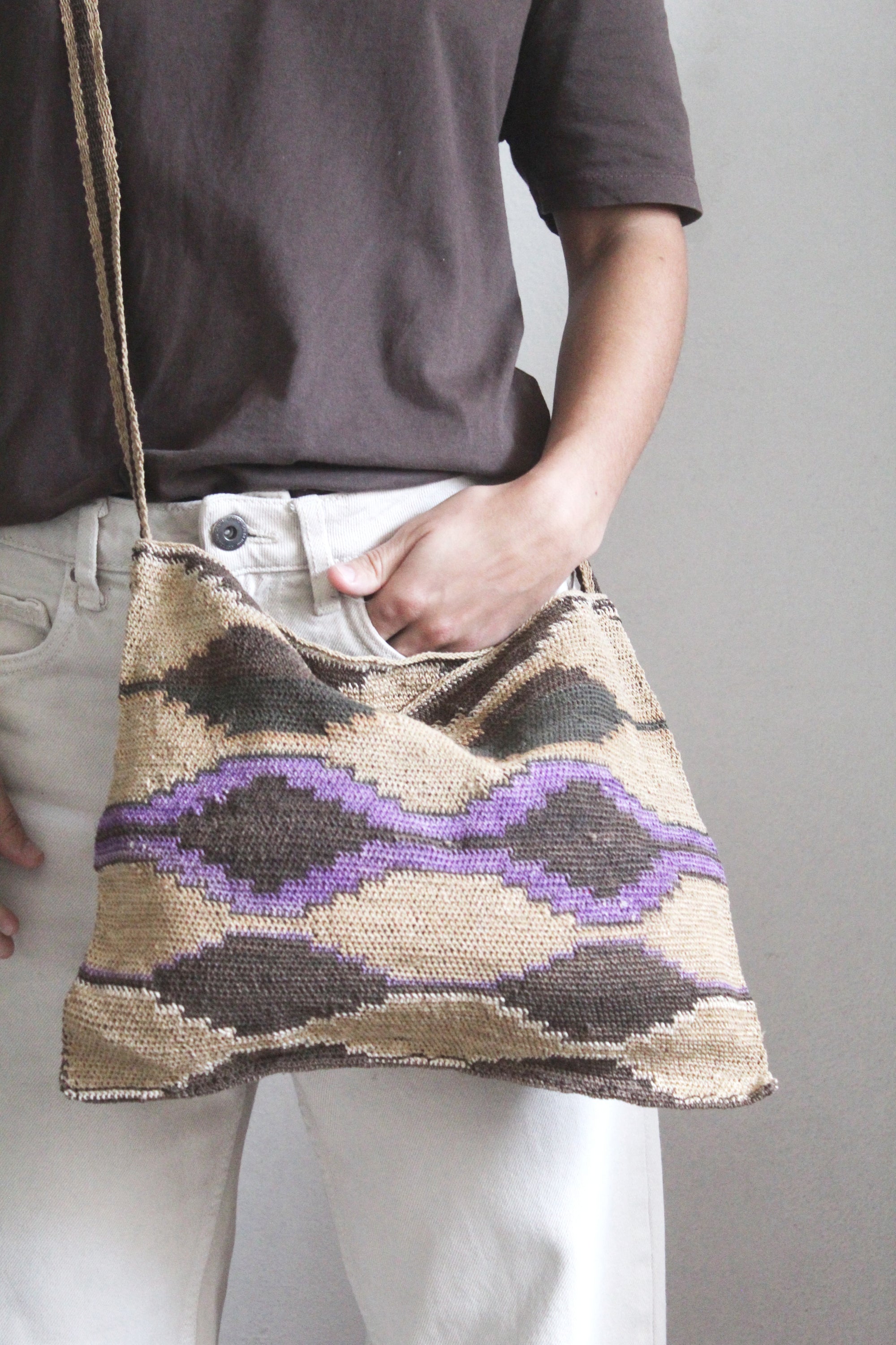 Hand woven Tierra Bag 