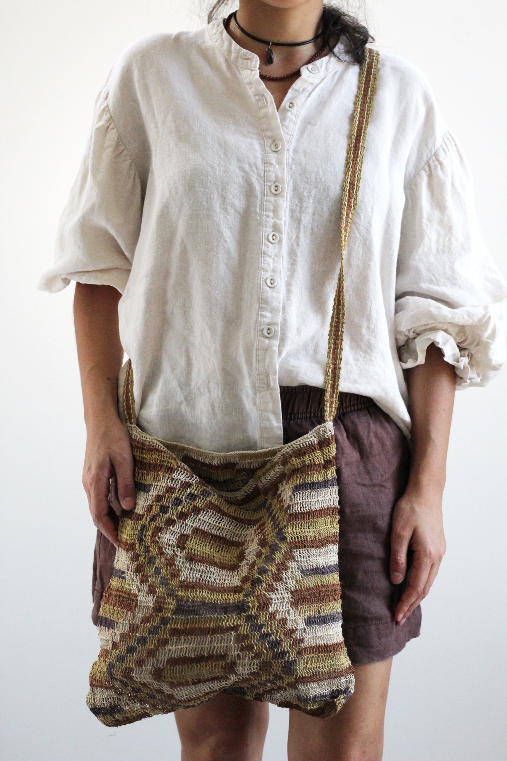 Hand woven Tierra Bag 