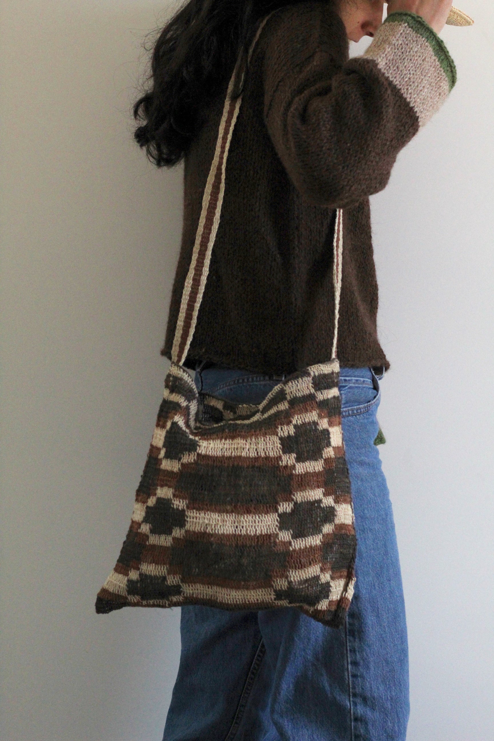 Hand woven Tierra Bag #0230