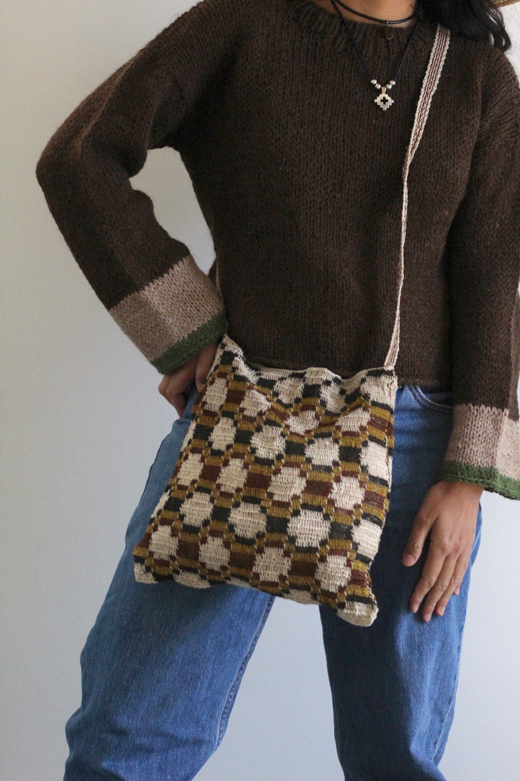 Hand woven Tierra Bag #0235