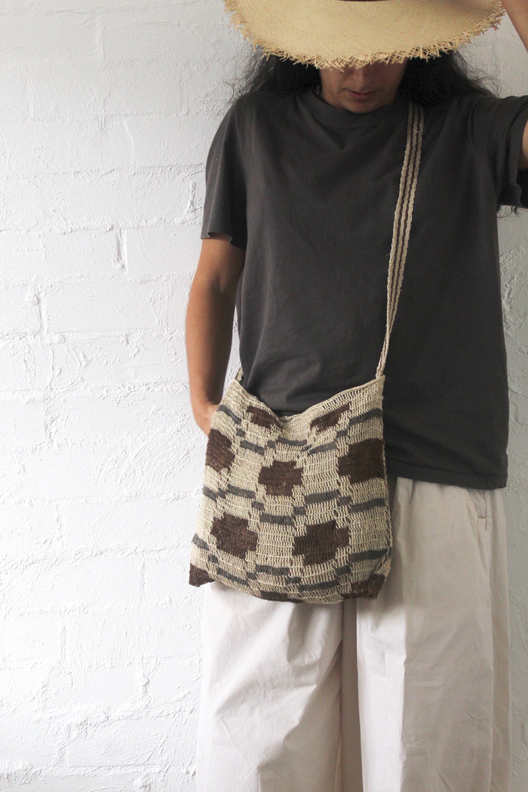 Hand woven Tierra Bag 