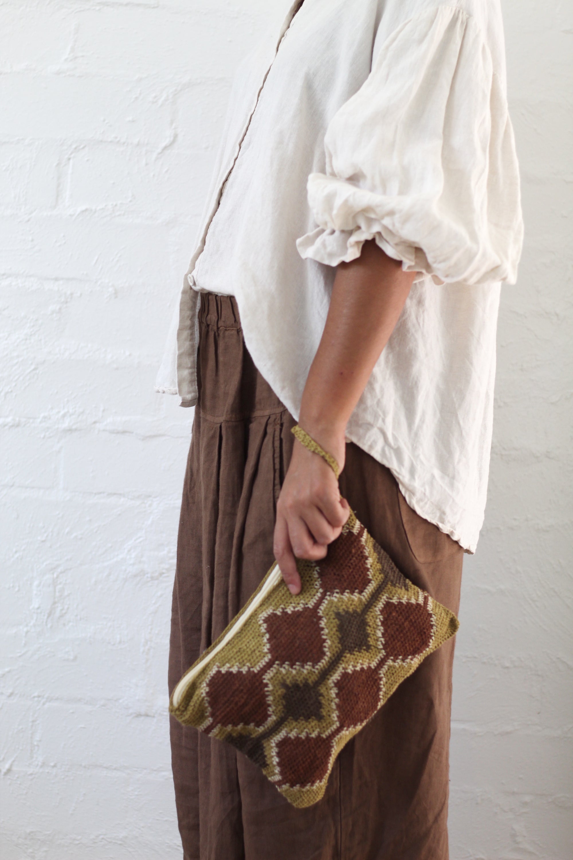 Hand Woven Antigua Clutch 