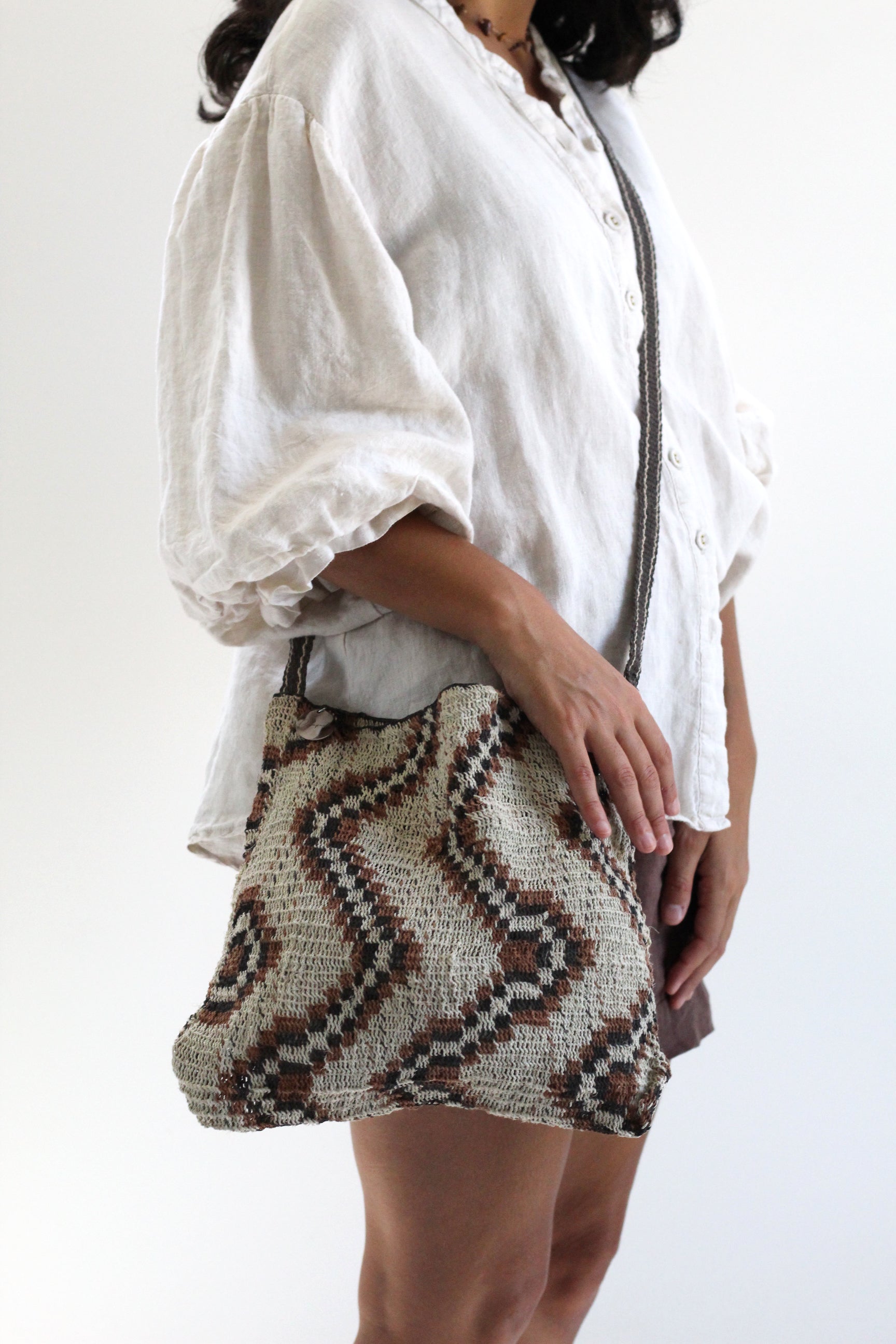 Hand woven Tierra Bag #0255