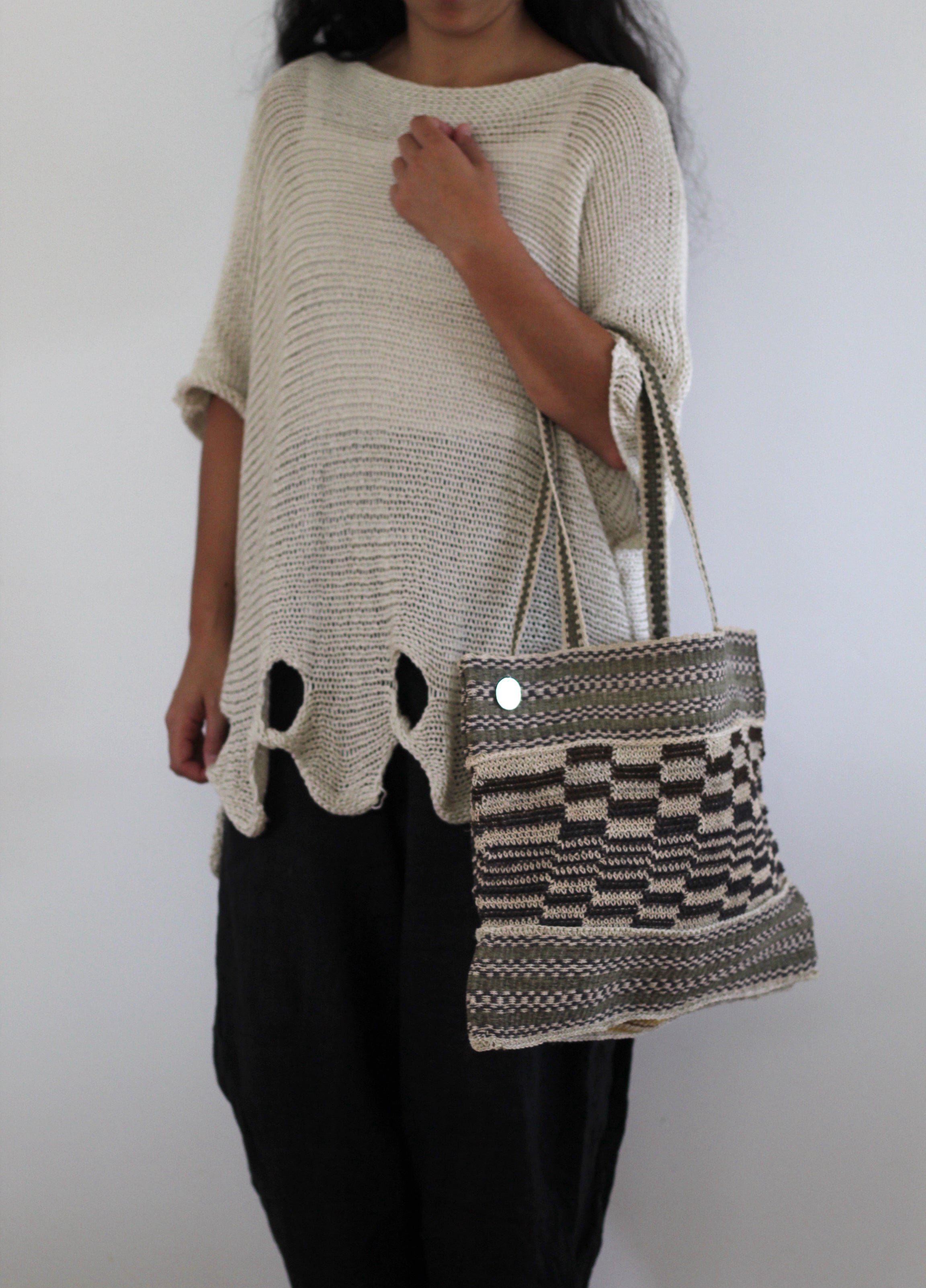 Hand woven Tierra Bag #0360