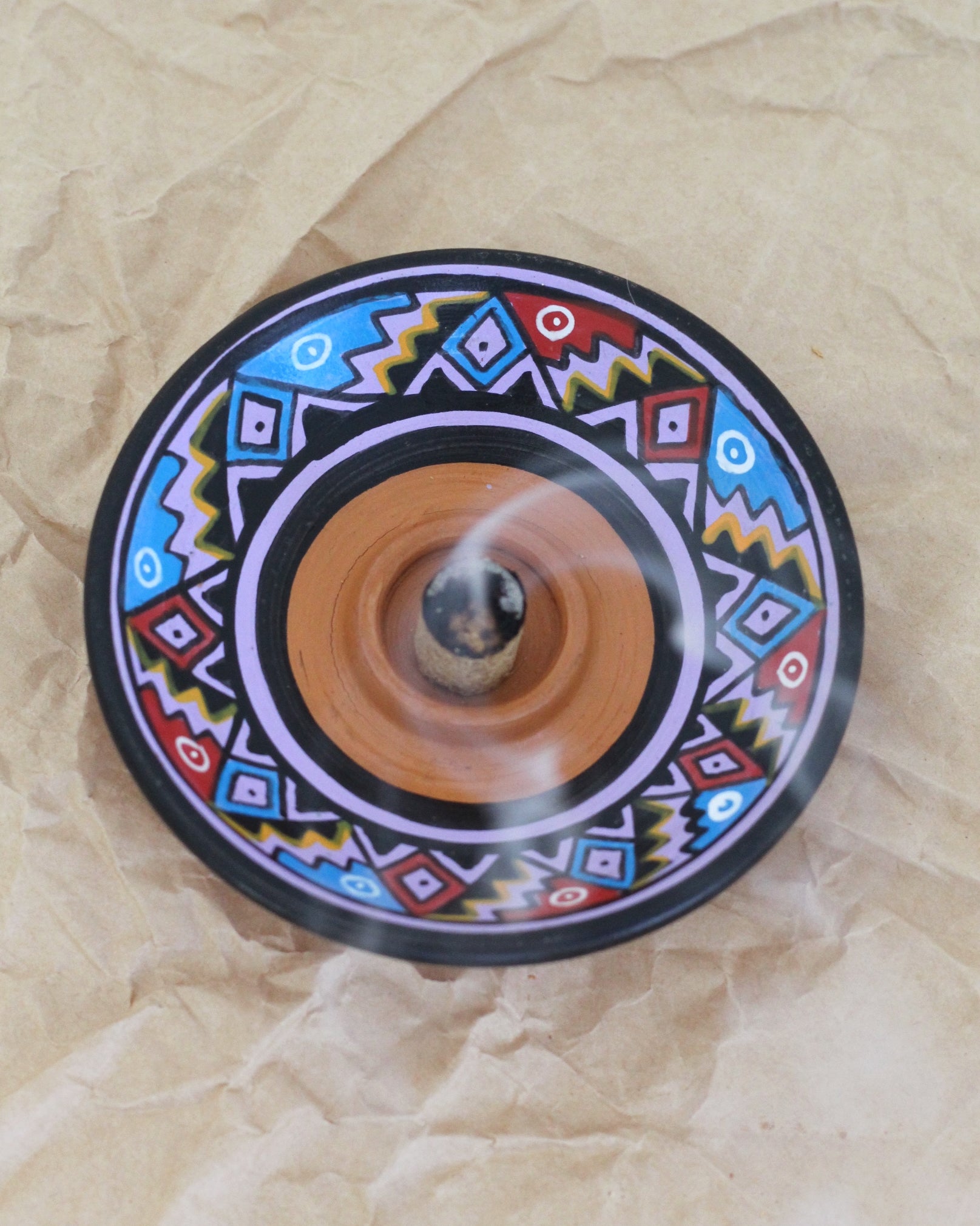 Wanchako Incense Holder #002, handmade ceramic