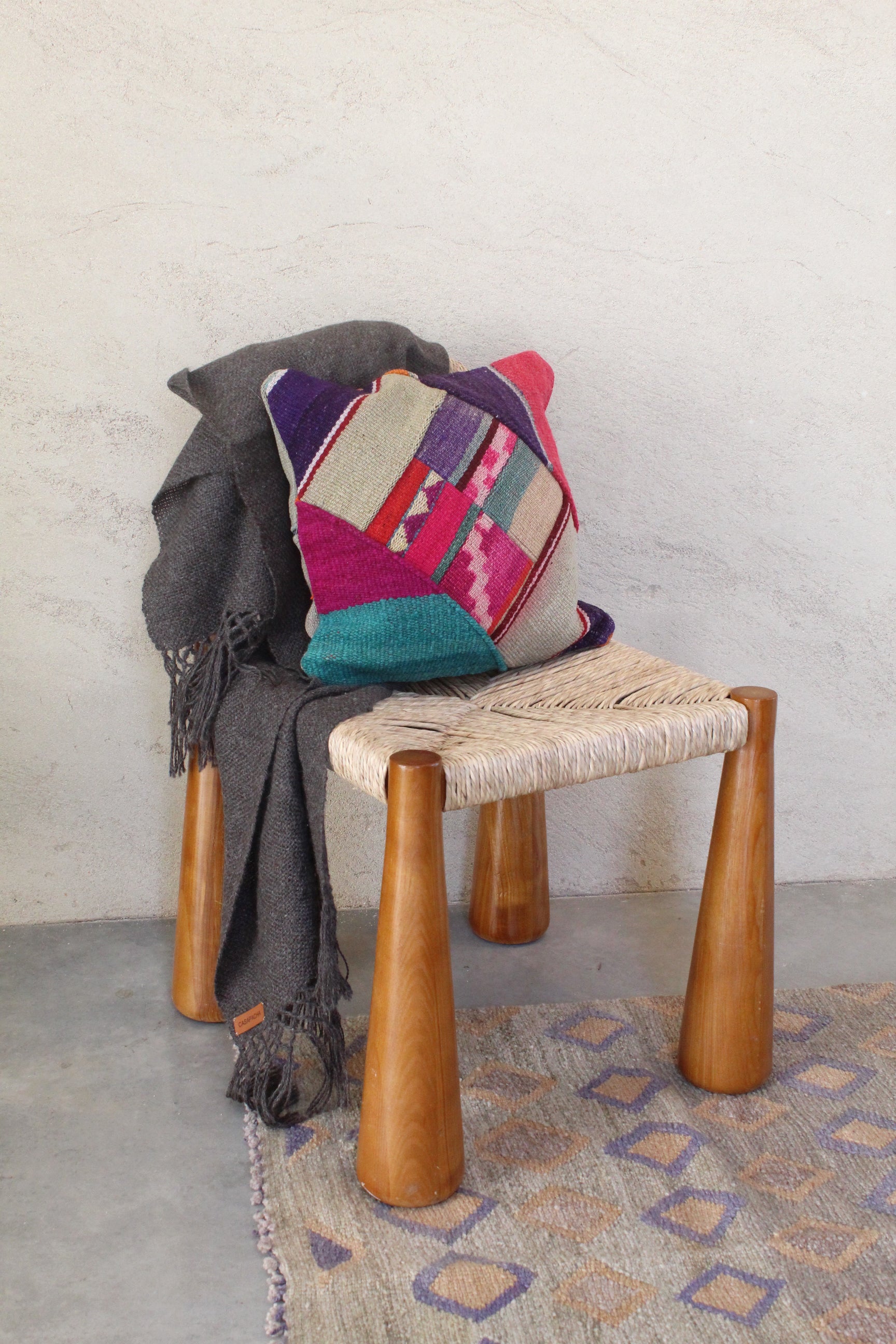 Patchwork Frazada Cushion #001