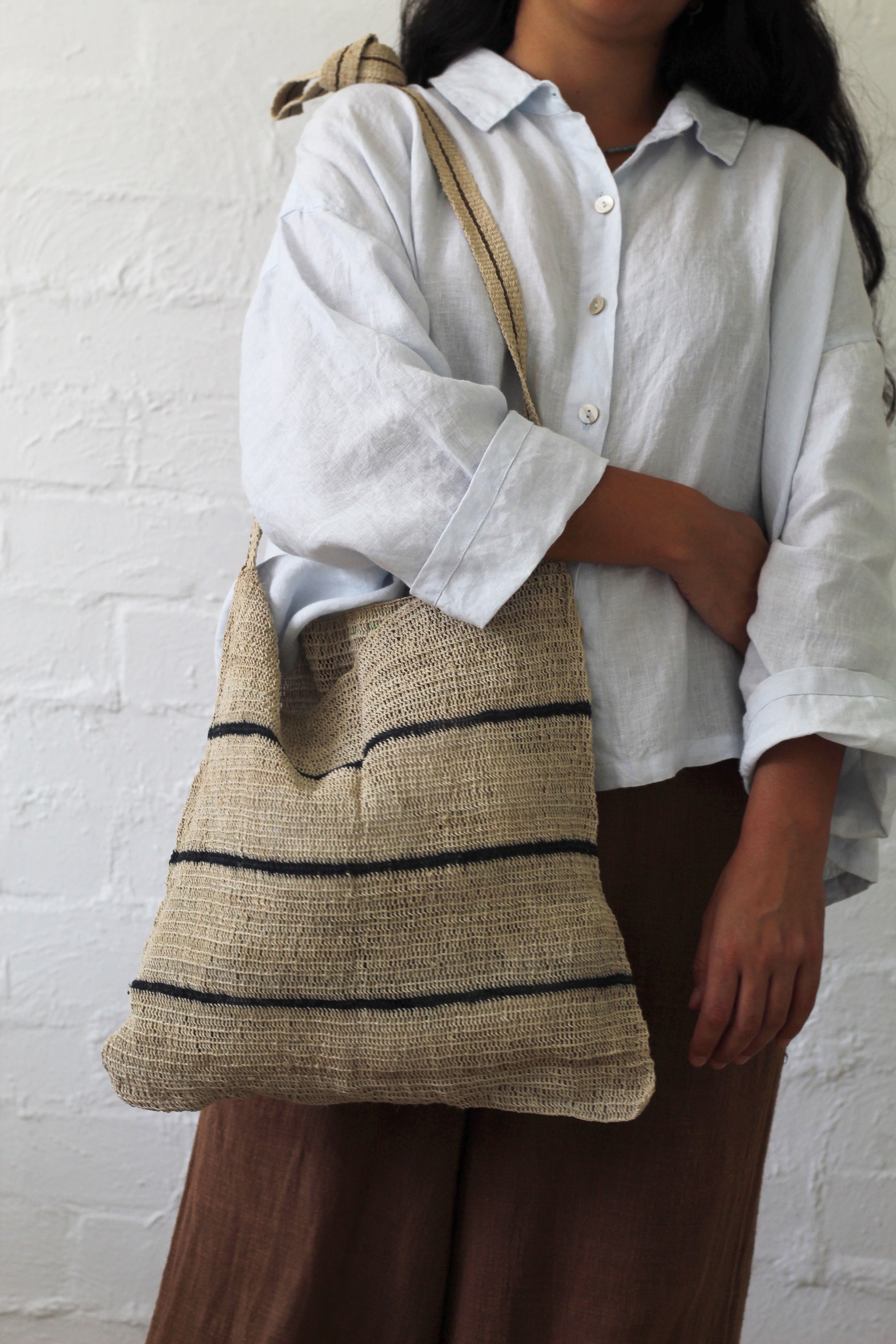 Hand woven Oversized Bag 