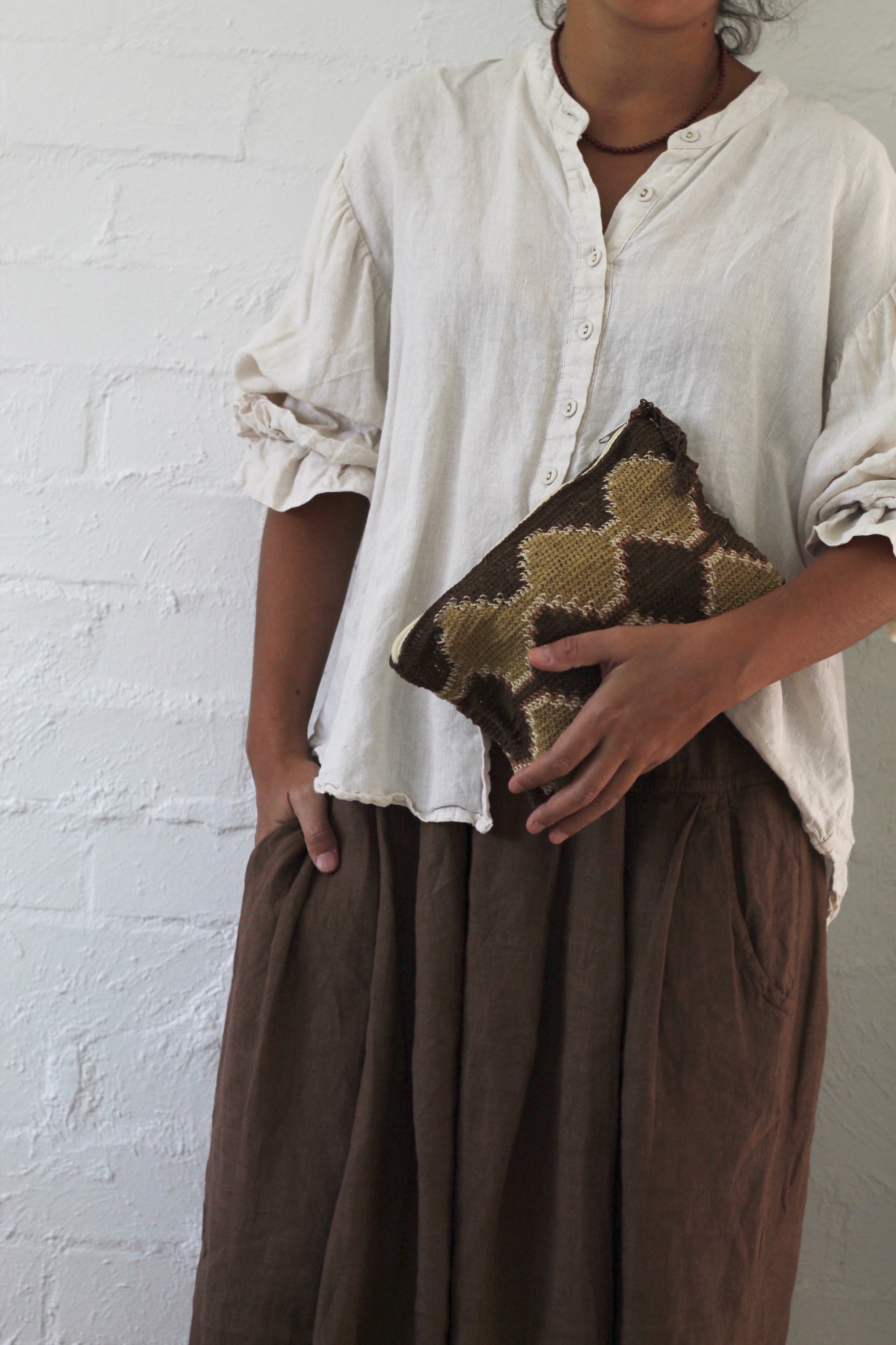 Hand Woven Antigua Clutch 