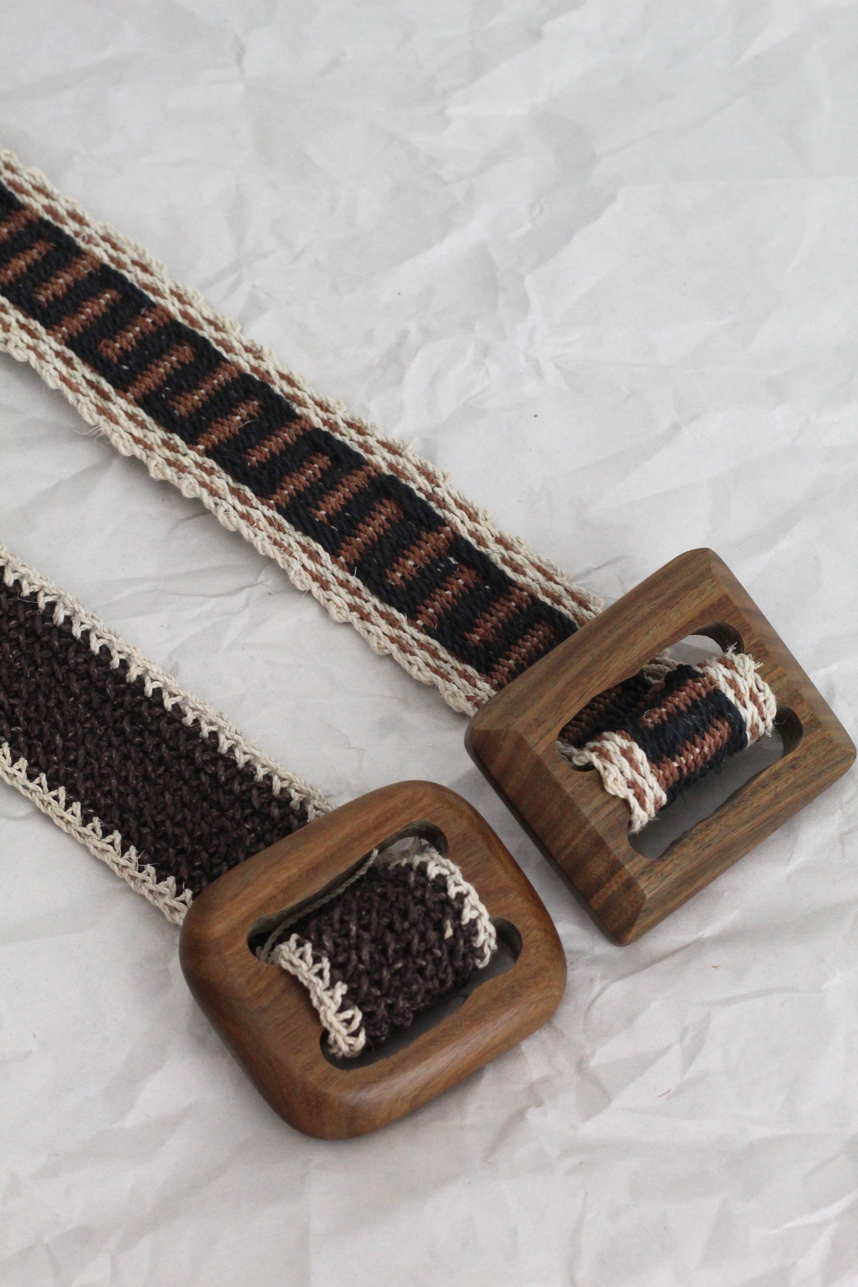 Belt #0219, chaguar fibre by Wichi artisans, Argentina