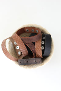 BLACK FRIDAY UP TO 40%OFF  | Tanned Leather Bracelet #005