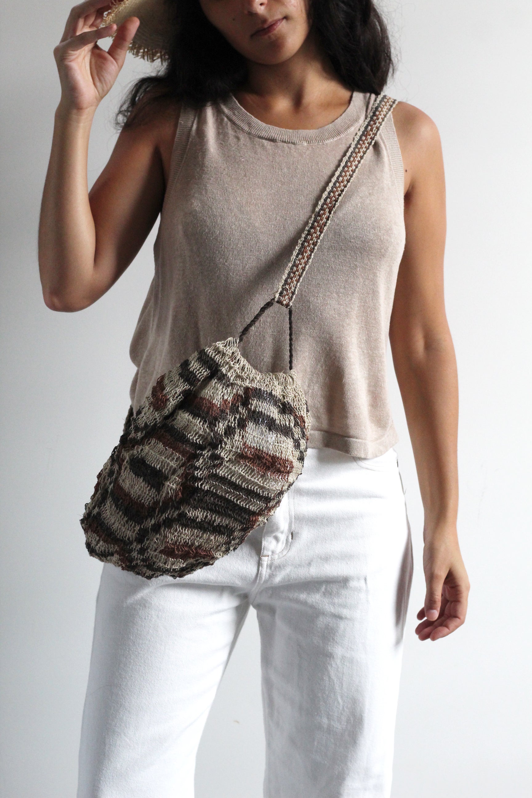 Hand woven Sling Bag