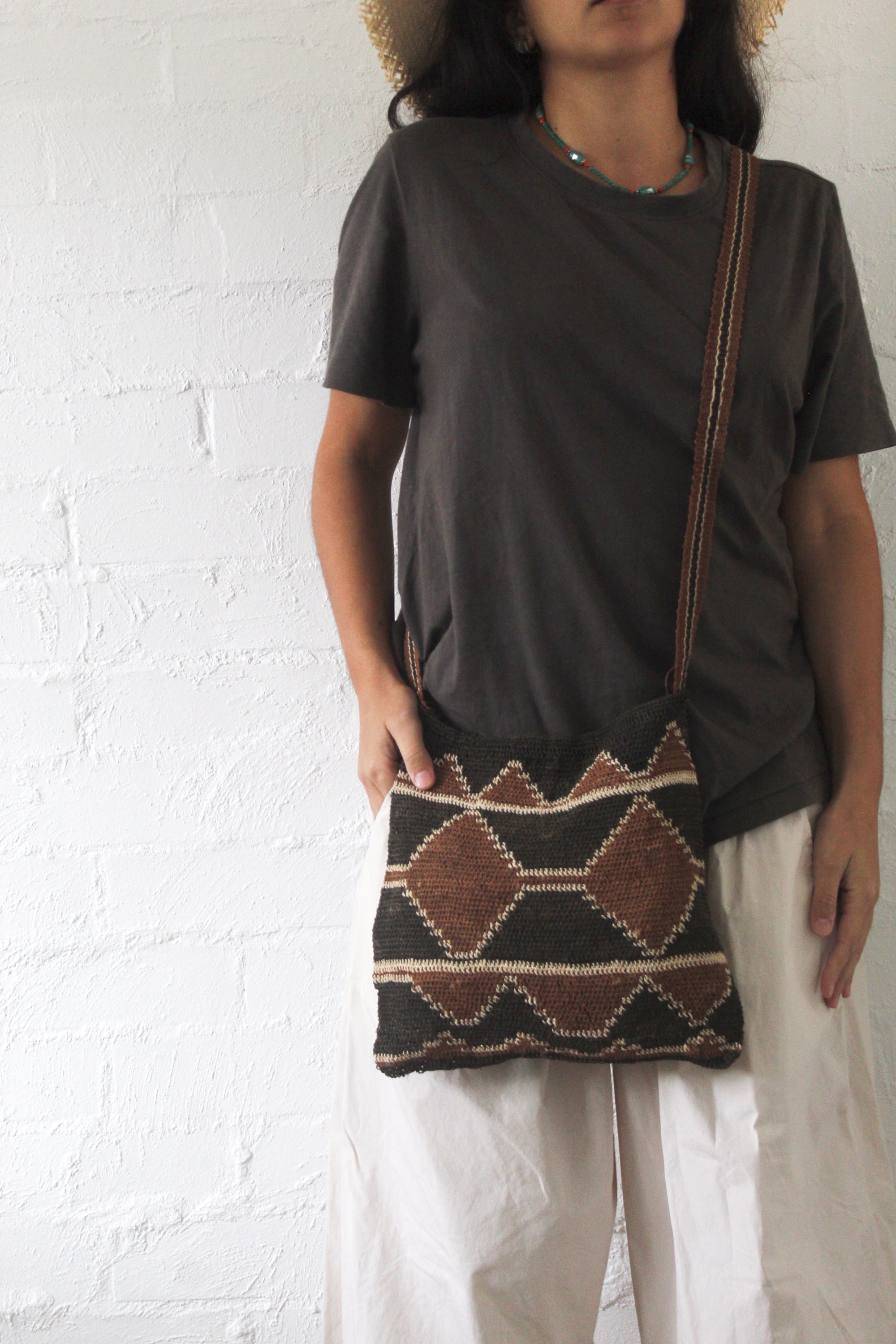 Hand woven Tierra Bag 